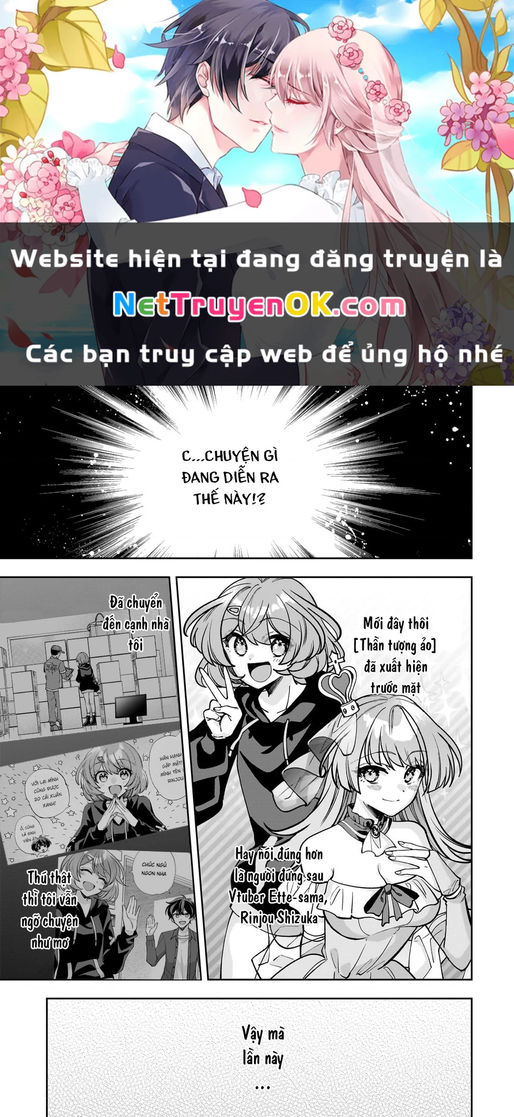 Net no "Oshi" to Real no "Oshi" ga Tonari ni Hikkoshite Kita Chapter 6 - Trang 2
