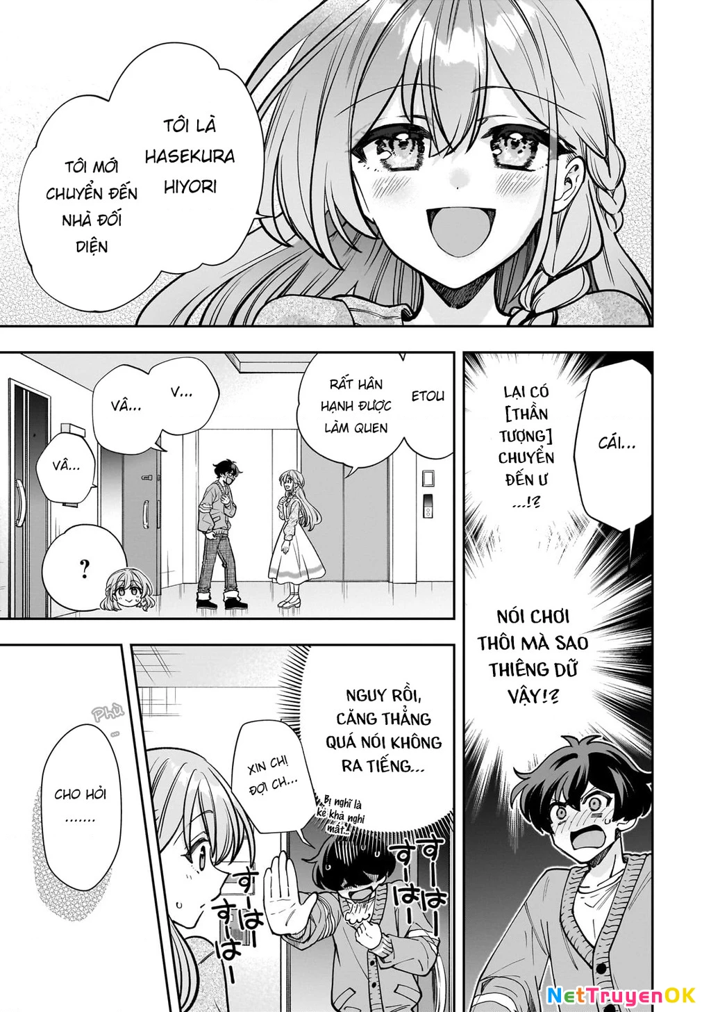 Net no "Oshi" to Real no "Oshi" ga Tonari ni Hikkoshite Kita Chapter 6 - Trang 2