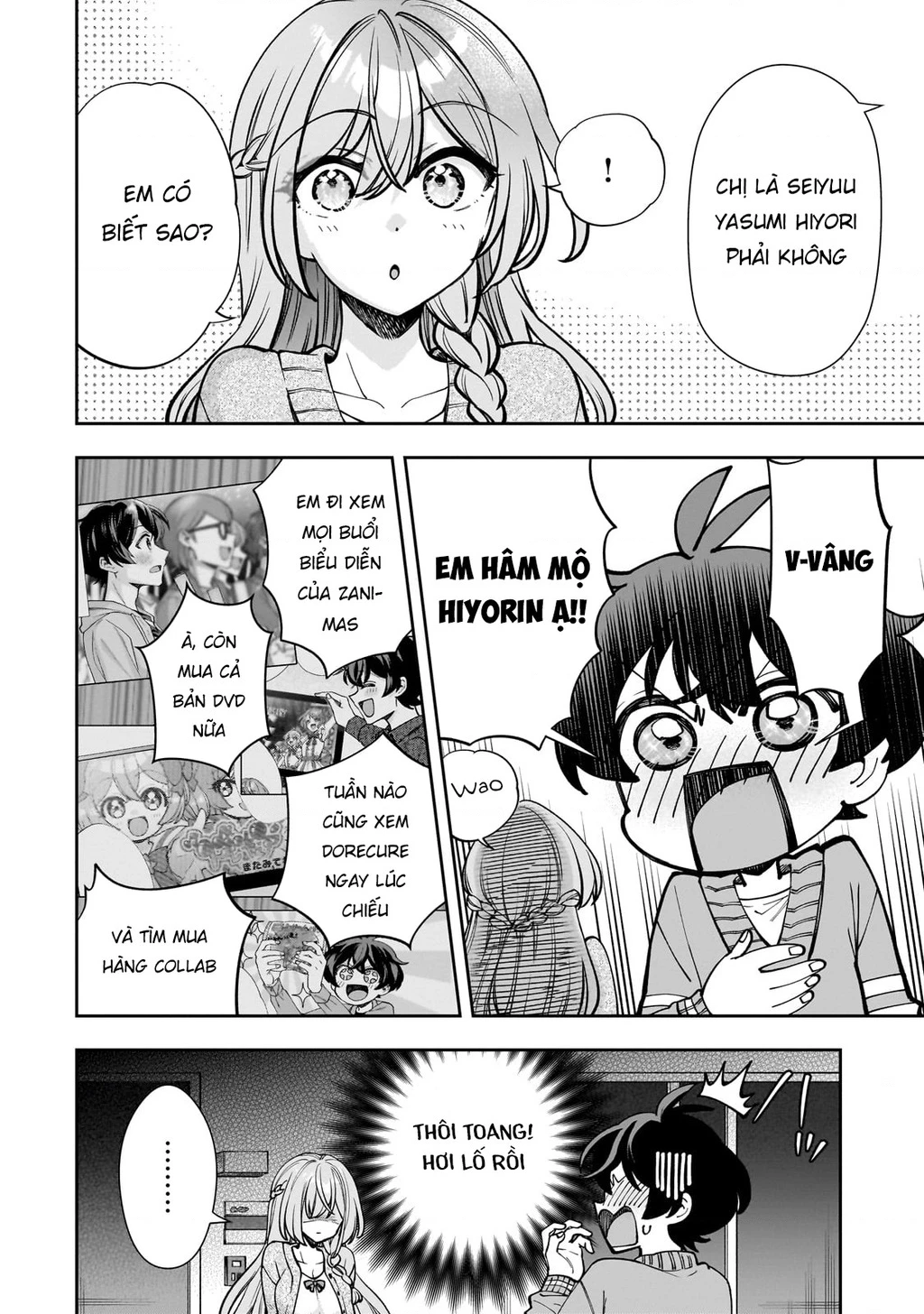 Net no "Oshi" to Real no "Oshi" ga Tonari ni Hikkoshite Kita Chapter 6 - Trang 2
