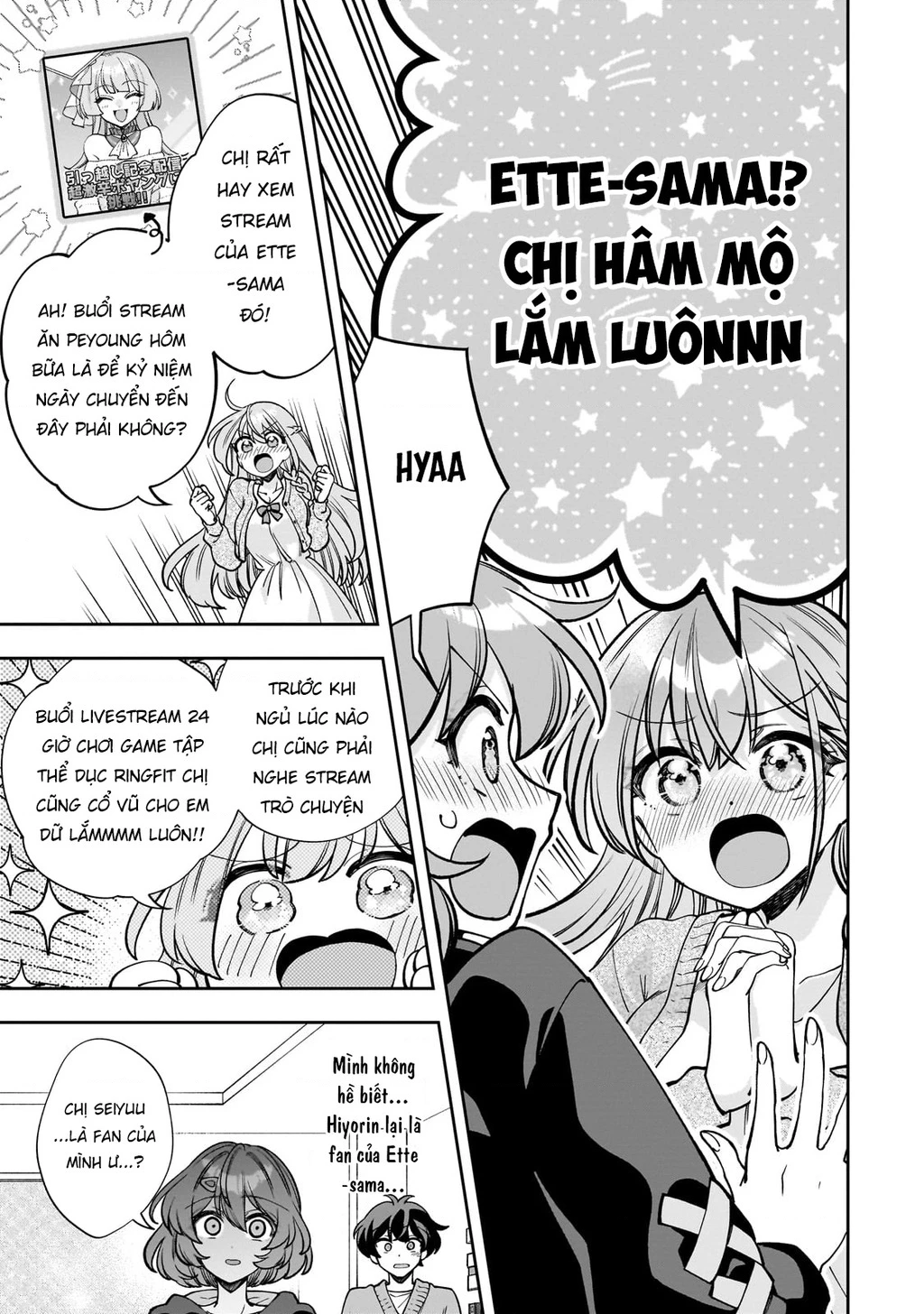 Net no "Oshi" to Real no "Oshi" ga Tonari ni Hikkoshite Kita Chapter 6 - Trang 2