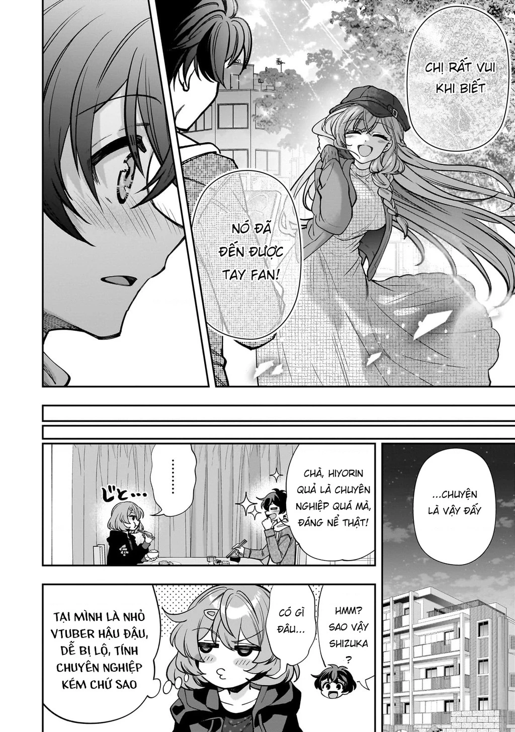 Net no "Oshi" to Real no "Oshi" ga Tonari ni Hikkoshite Kita Chapter 6 - Trang 2