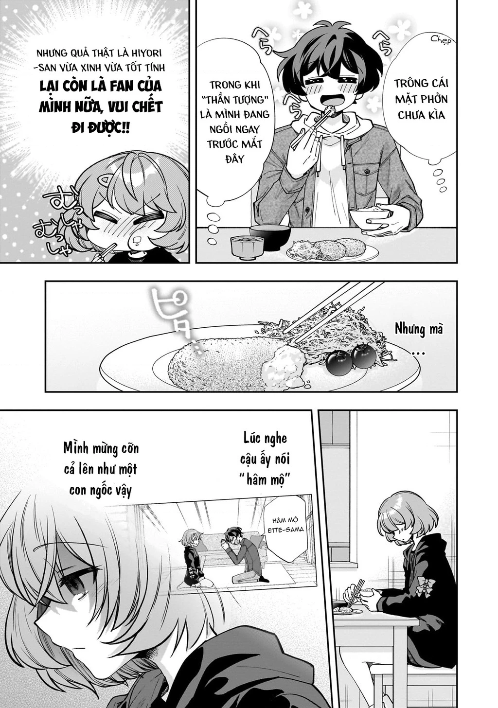 Net no "Oshi" to Real no "Oshi" ga Tonari ni Hikkoshite Kita Chapter 6 - Trang 2