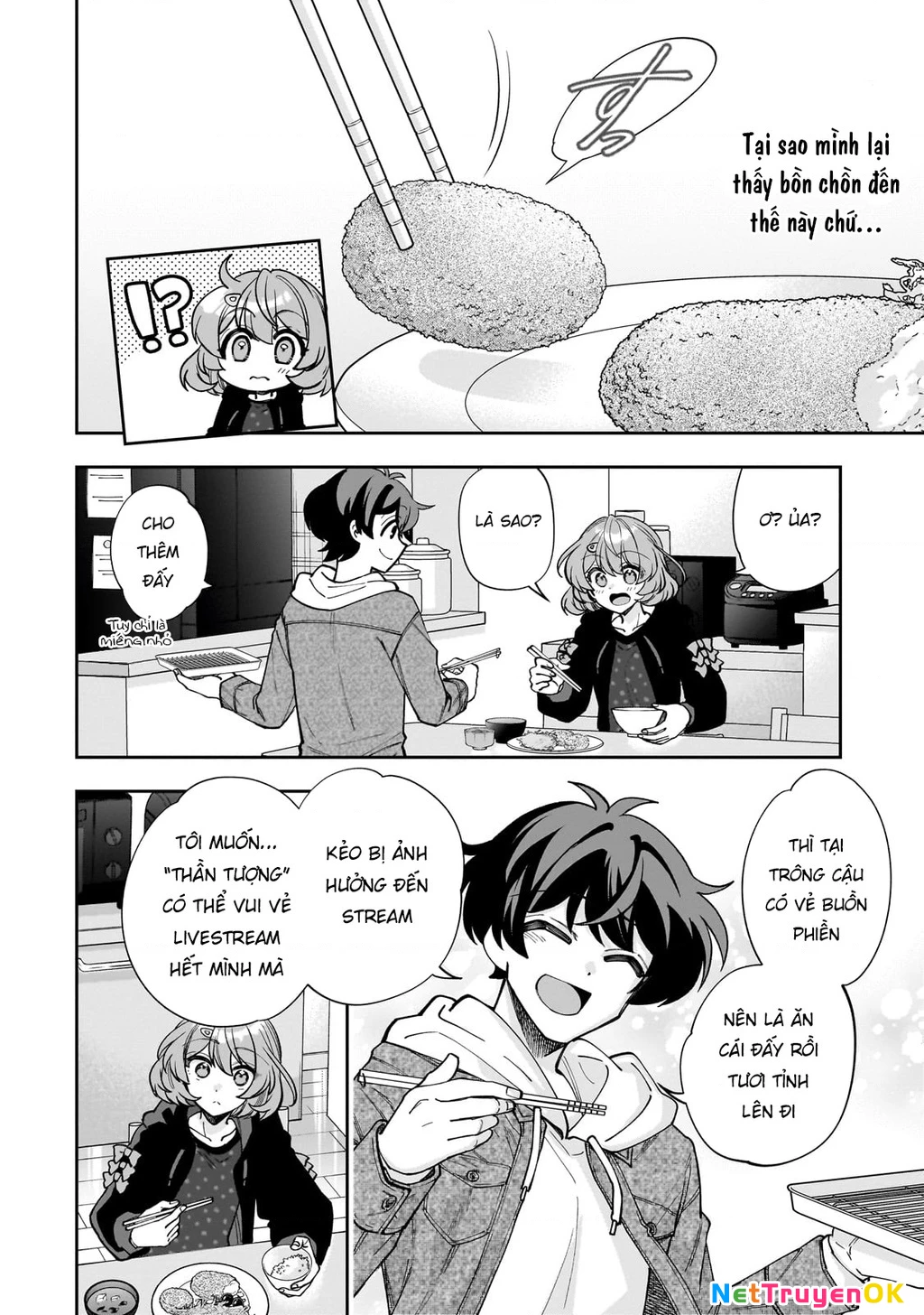 Net no "Oshi" to Real no "Oshi" ga Tonari ni Hikkoshite Kita Chapter 6 - Trang 2