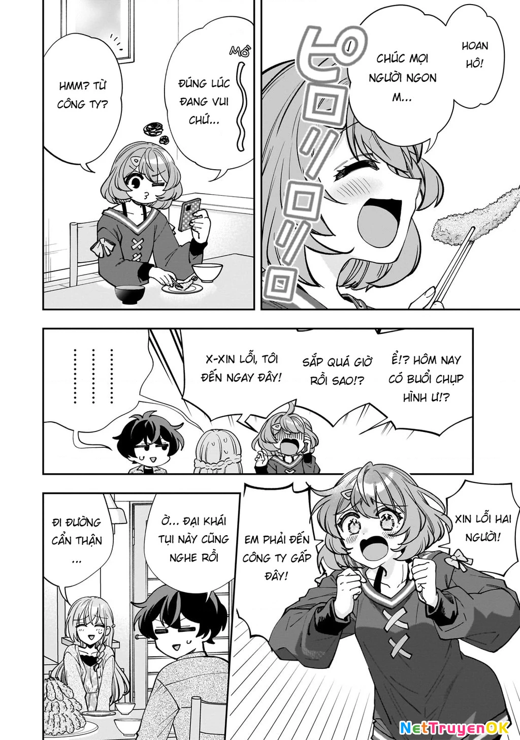 Net no "Oshi" to Real no "Oshi" ga Tonari ni Hikkoshite Kita Chapter 6 - Trang 2