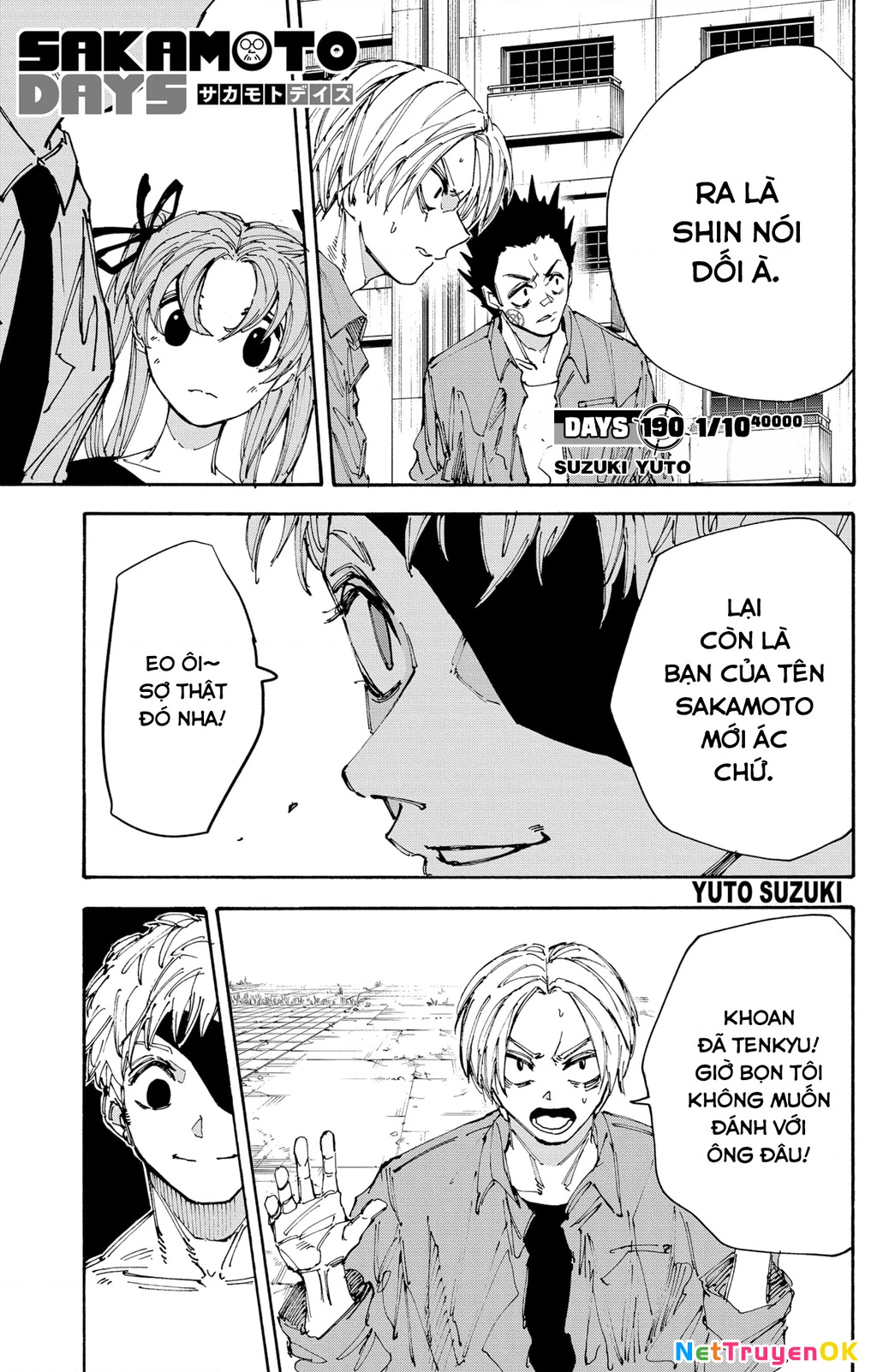 Sakamoto Days Chapter 190 - Trang 4
