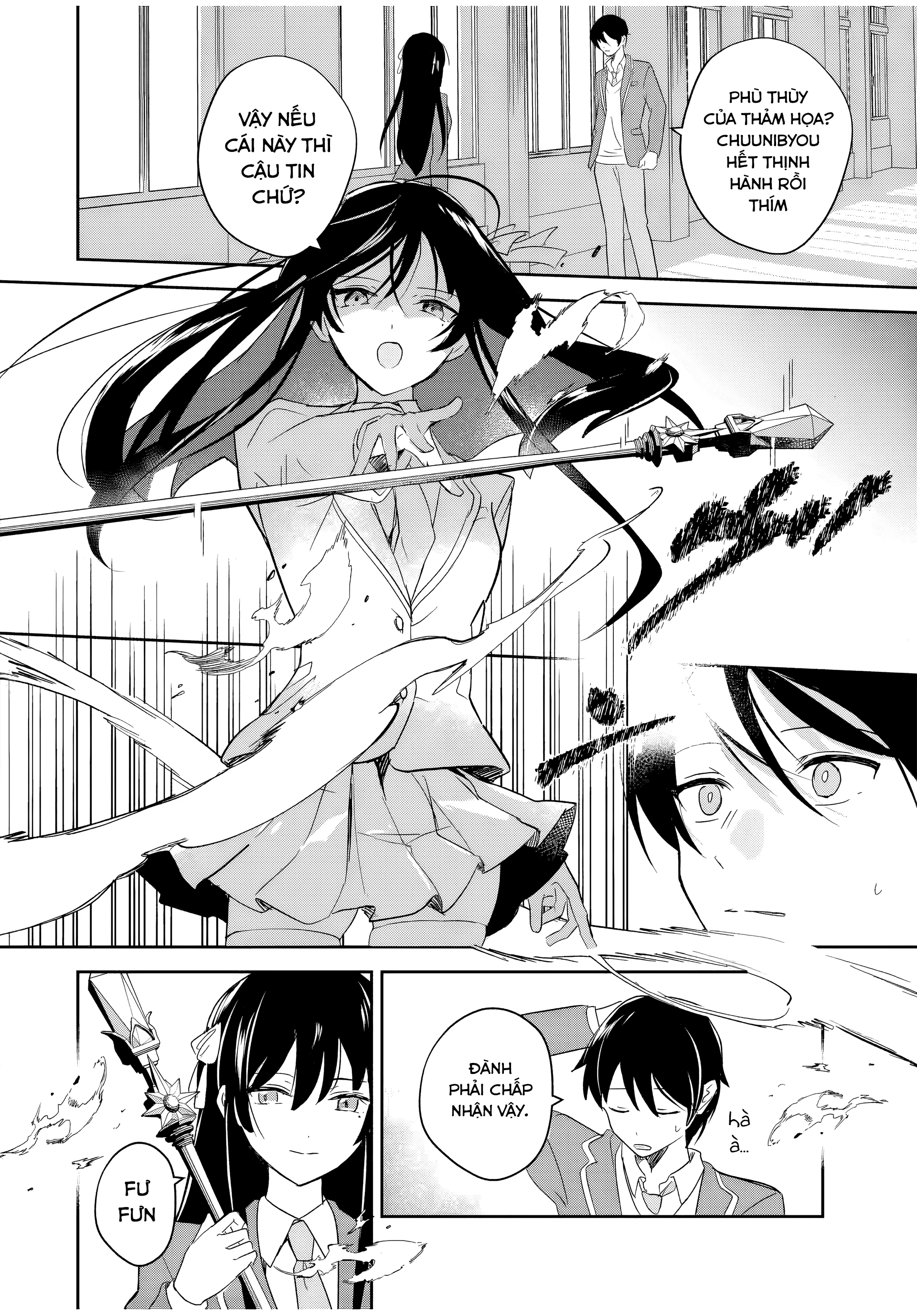 Eiyuu to Majo no Tensei LoveCome Chapter 1 - Trang 2