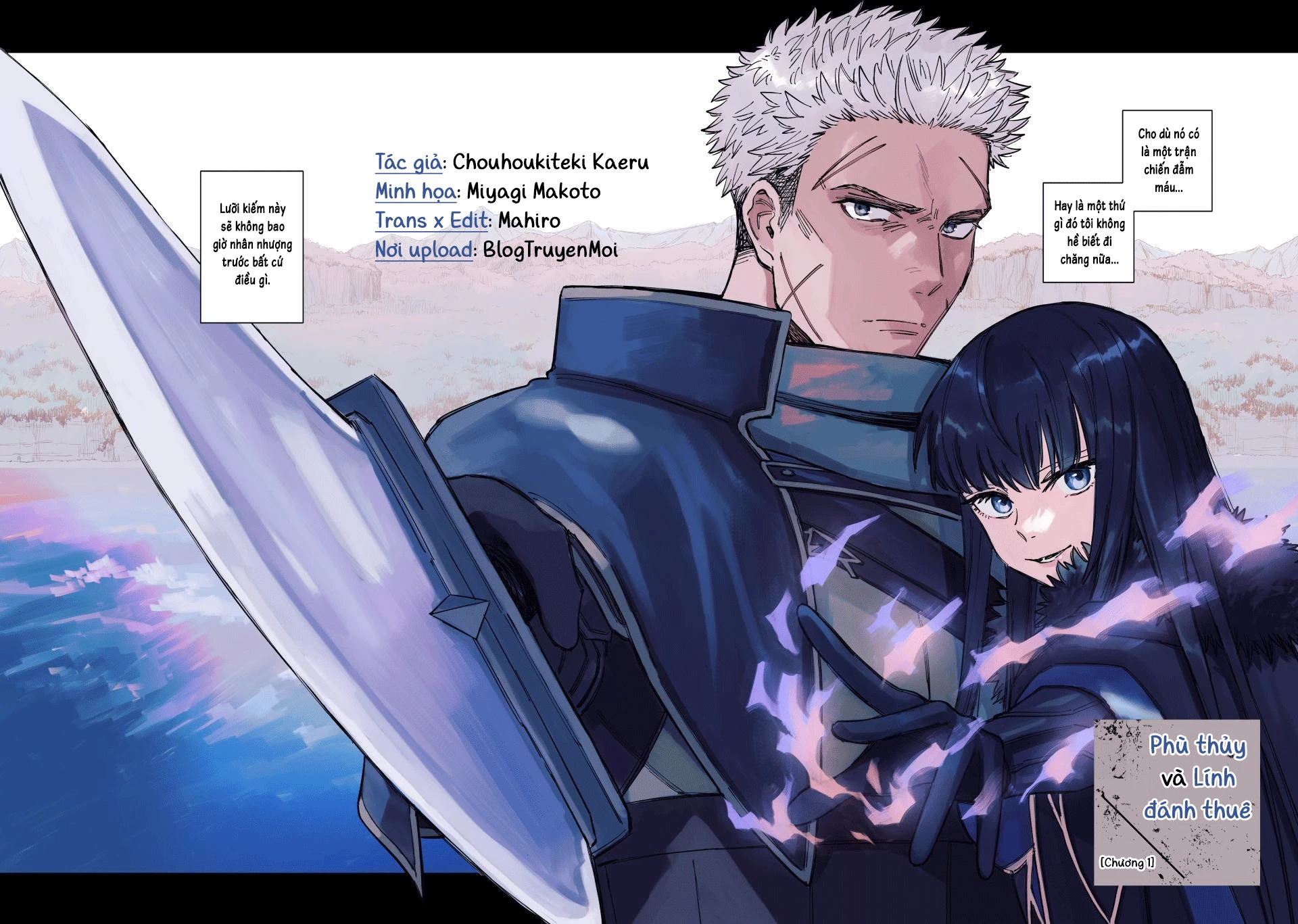 The Witch and the Mercenary Chapter 1 - Trang 2