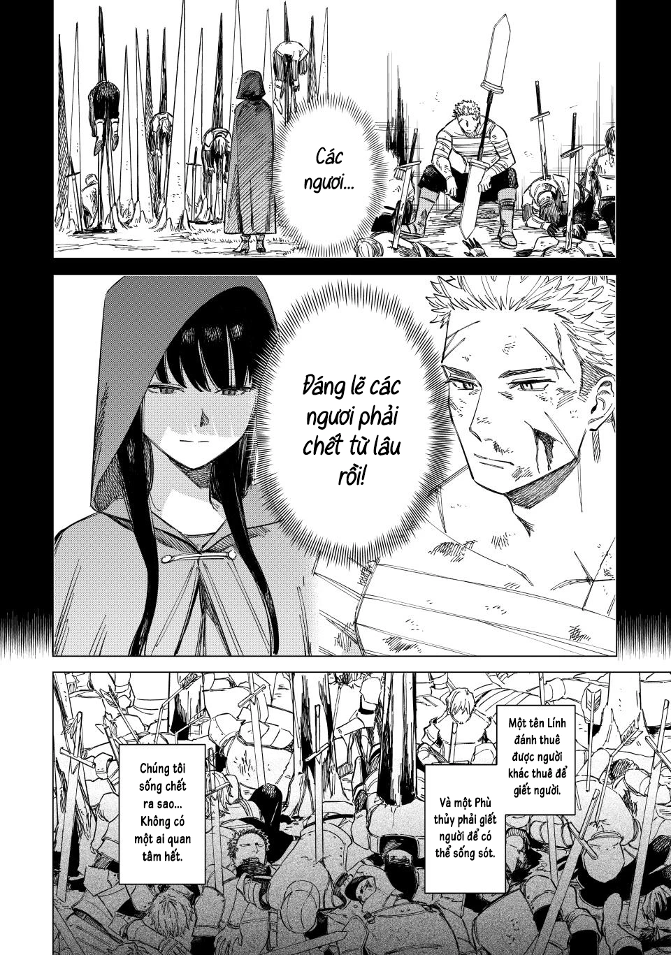 The Witch and the Mercenary Chapter 1 - Trang 2