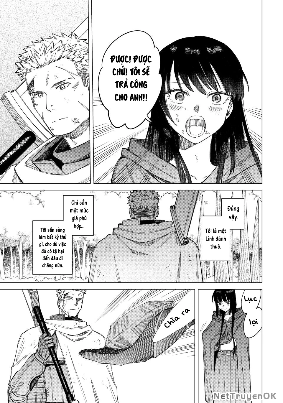 The Witch and the Mercenary Chapter 1 - Trang 2