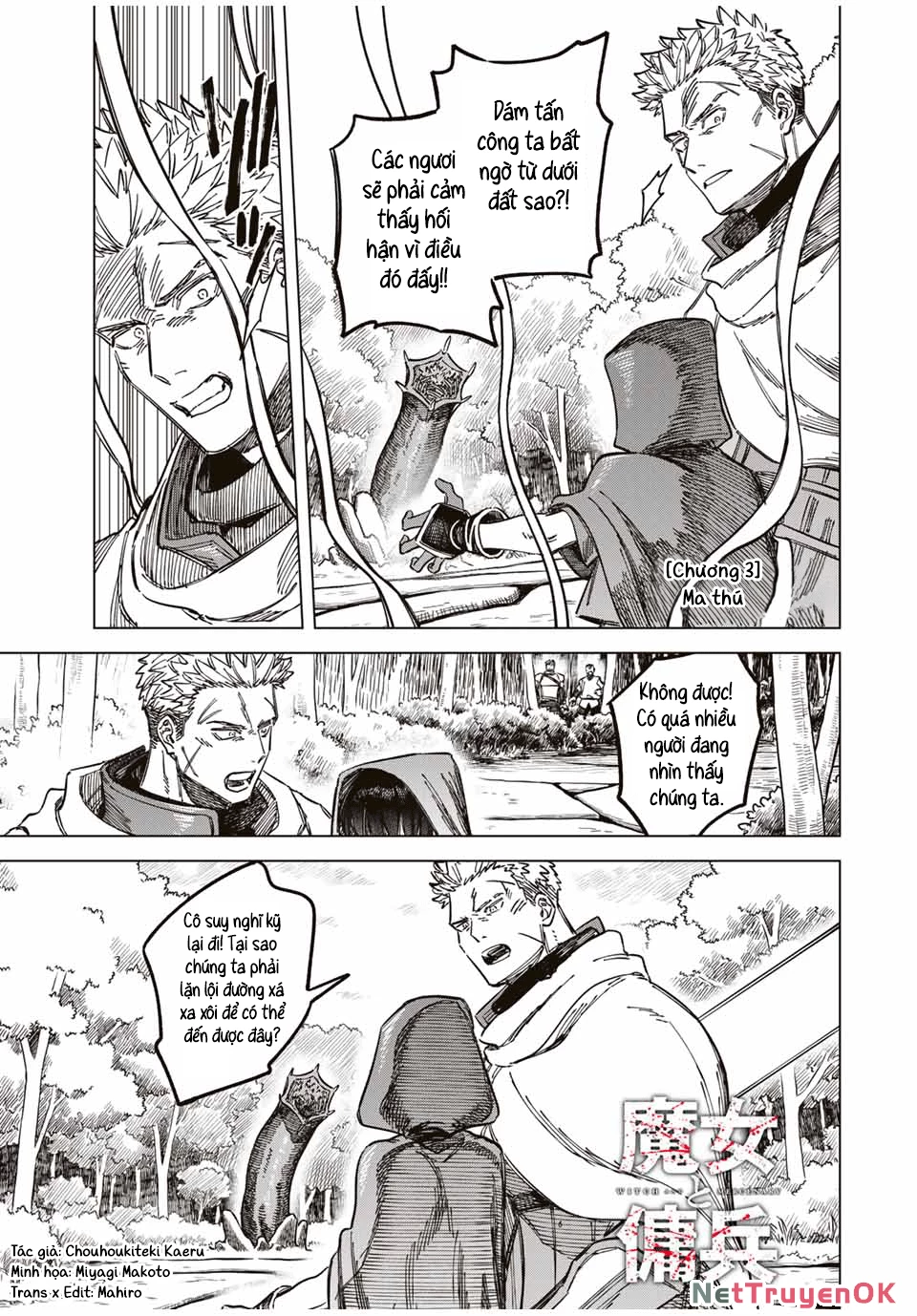 The Witch and the Mercenary Chapter 3 - Trang 2