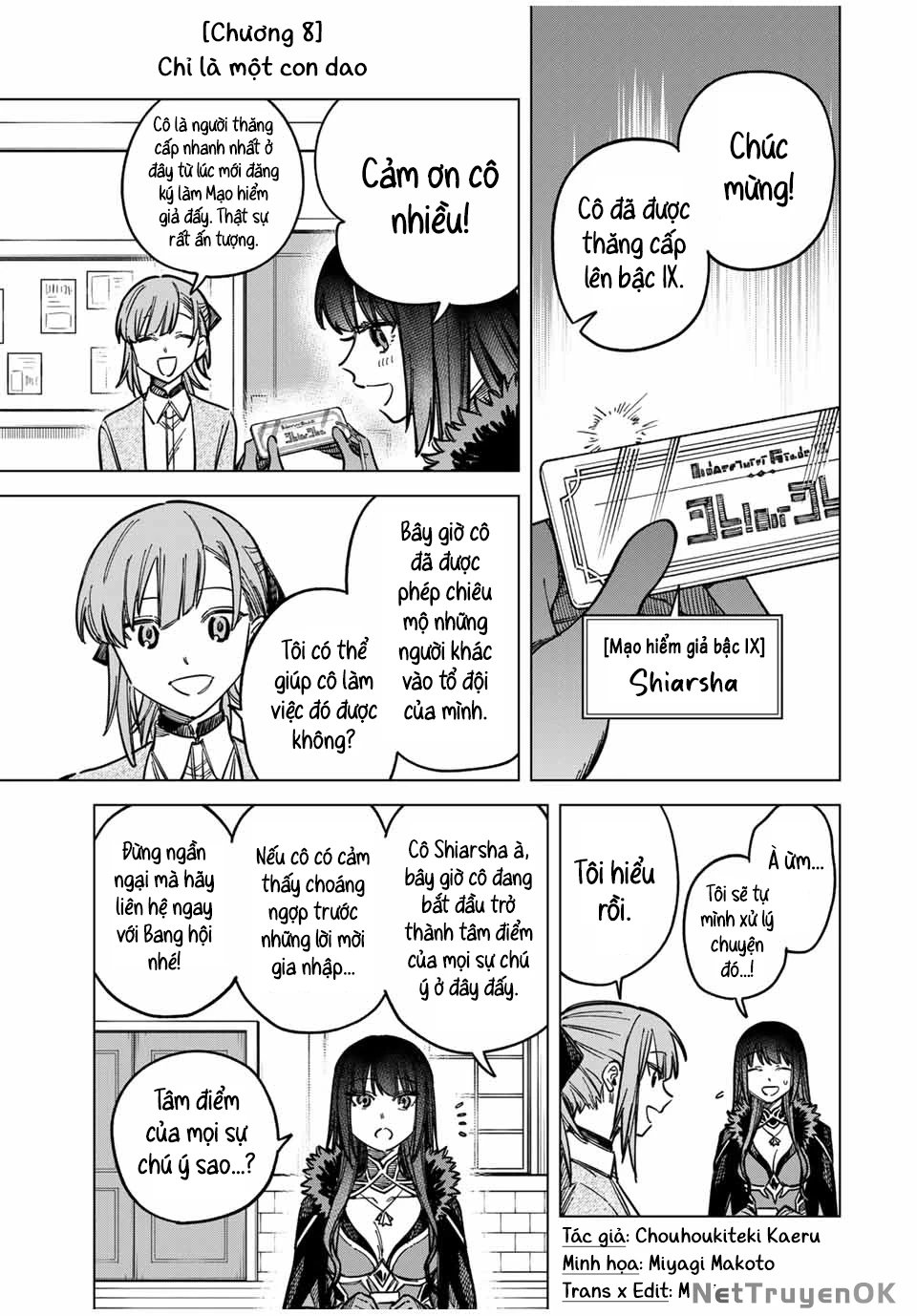 The Witch and the Mercenary Chapter 8 - Trang 2