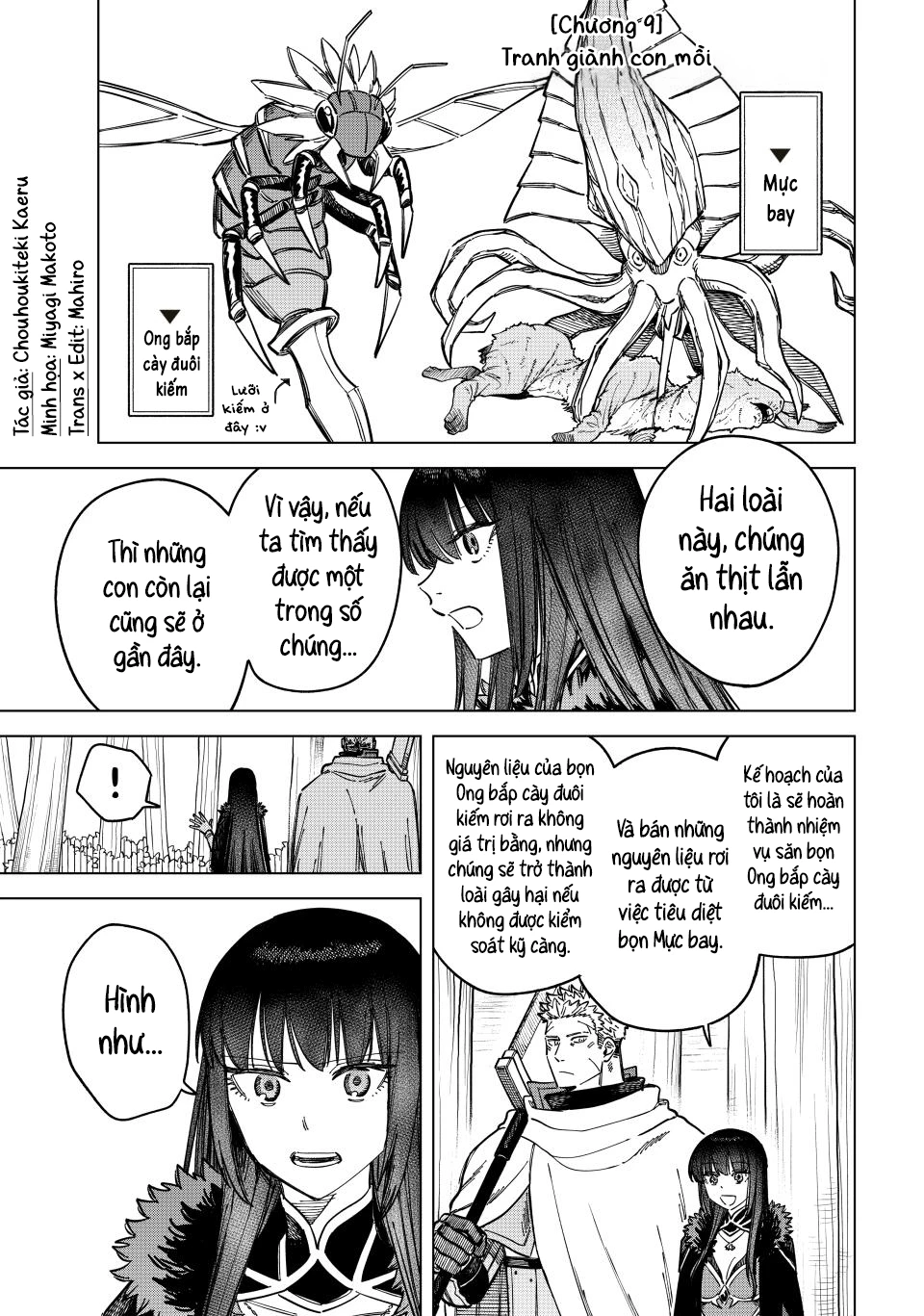 The Witch and the Mercenary Chapter 9 - Trang 2