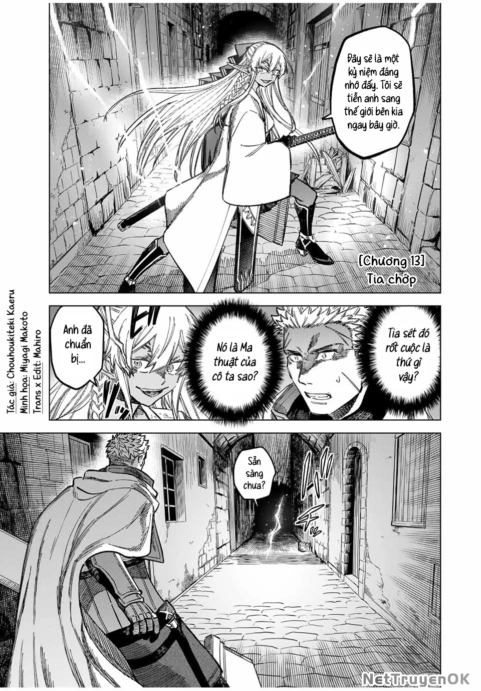 The Witch and the Mercenary Chapter 13 - Trang 2