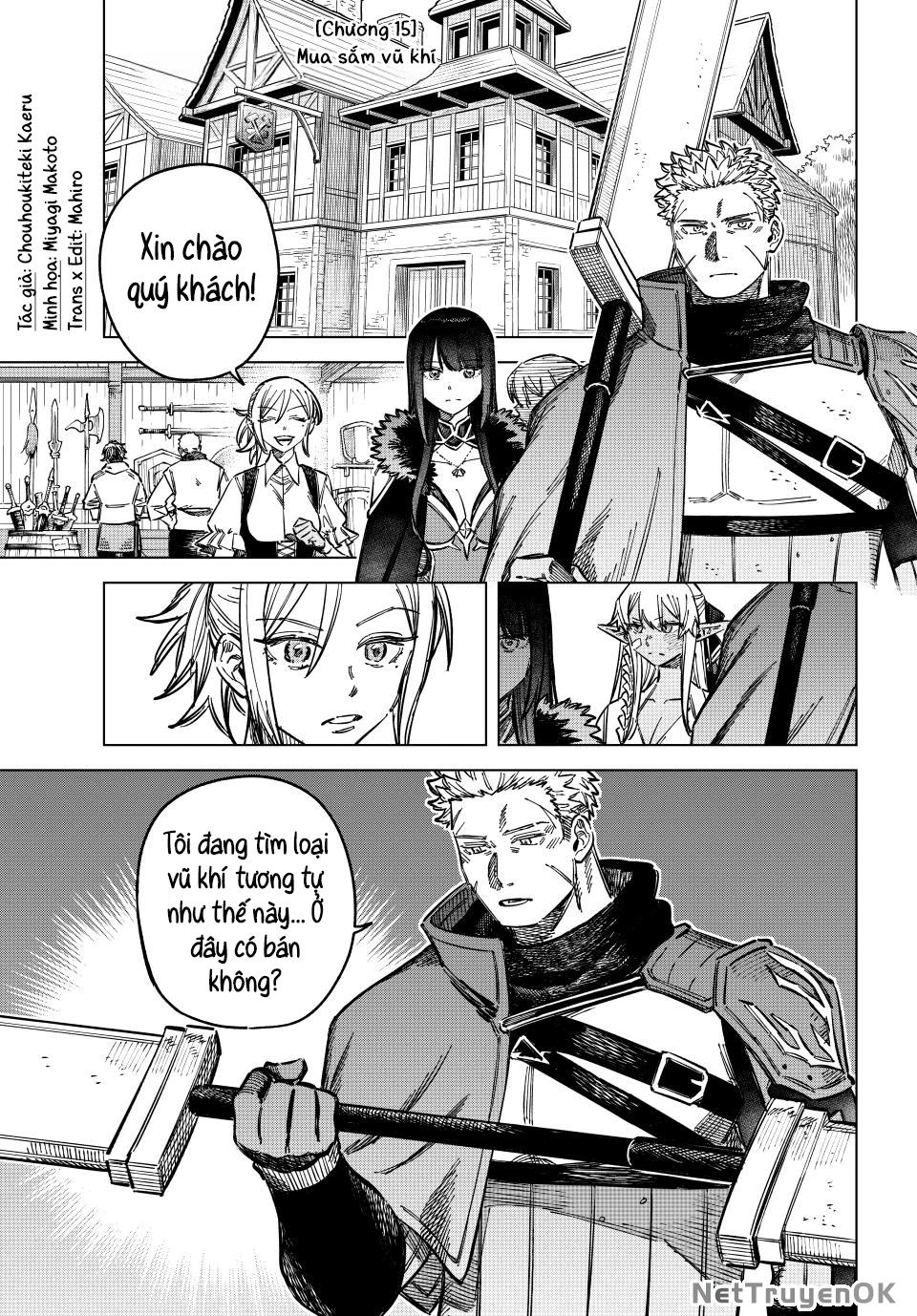 The Witch and the Mercenary Chapter 15 - Trang 2