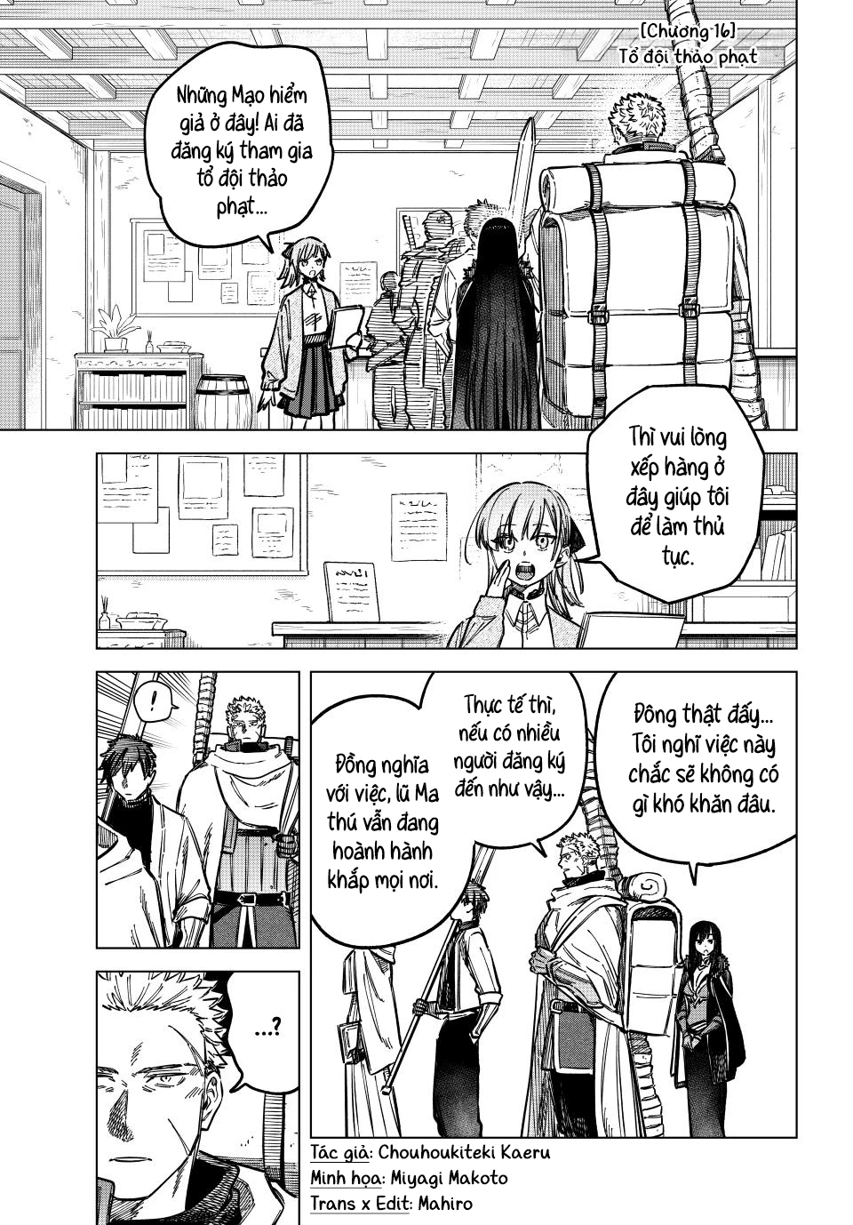 The Witch and the Mercenary Chapter 16 - Trang 2