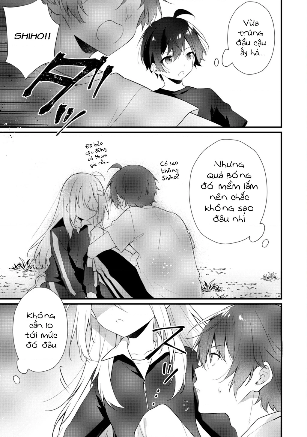 Shimotsuki-san Chỉ Thích Nhân Vật Nền Chapter 13.2 - Trang 2