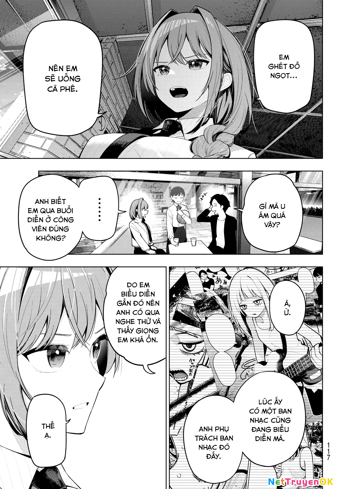 Mayonaka Heart Tune Chapter 56 - Trang 4