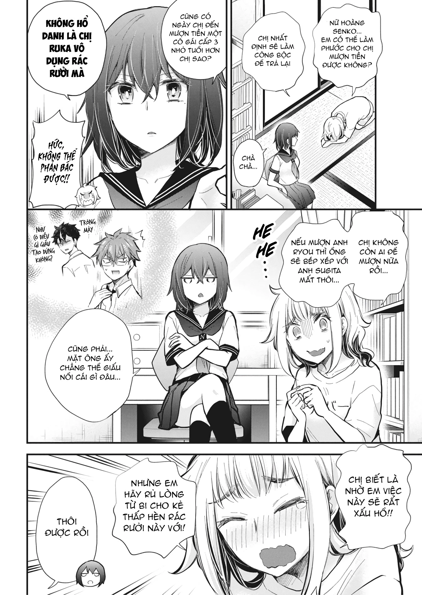 Henjo - Hen Na Joshi Kousei Amaguri Chiko Chapter 125 - Trang 3