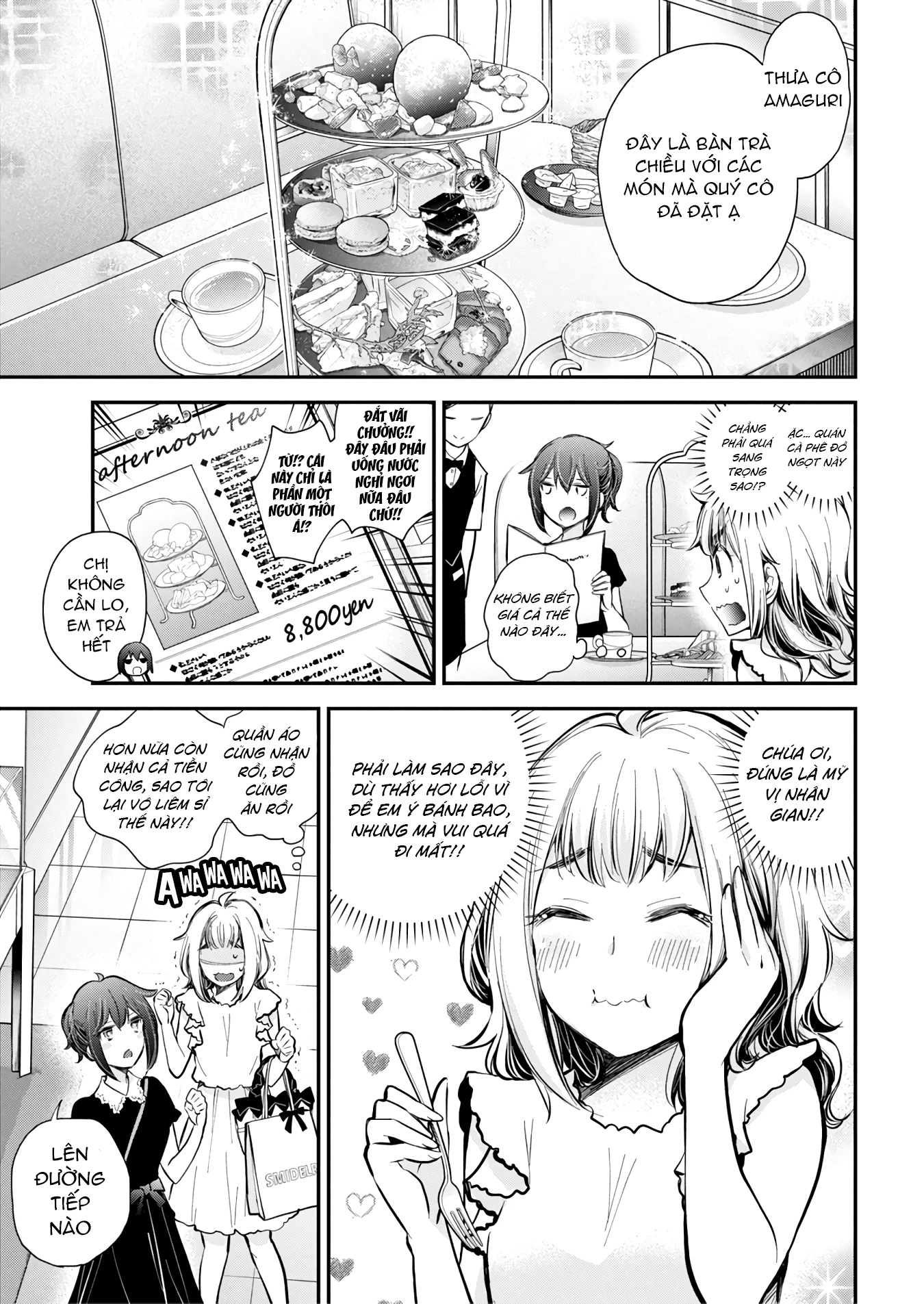 Henjo - Hen Na Joshi Kousei Amaguri Chiko Chapter 125 - Trang 3