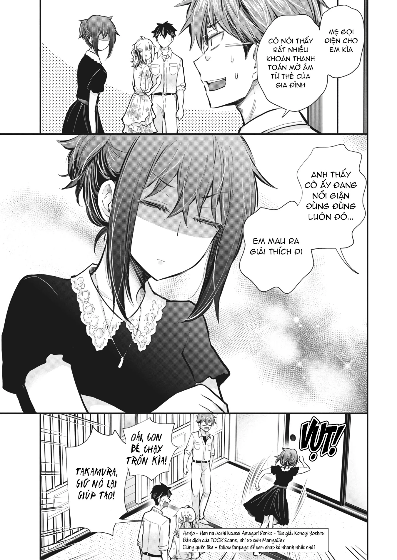 Henjo - Hen Na Joshi Kousei Amaguri Chiko Chapter 125 - Trang 3