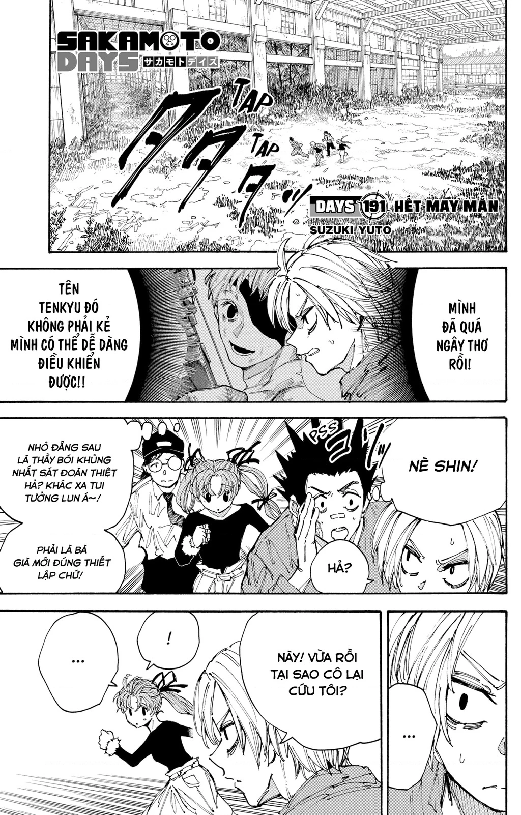 Sakamoto Days Chapter 191 - Trang 4