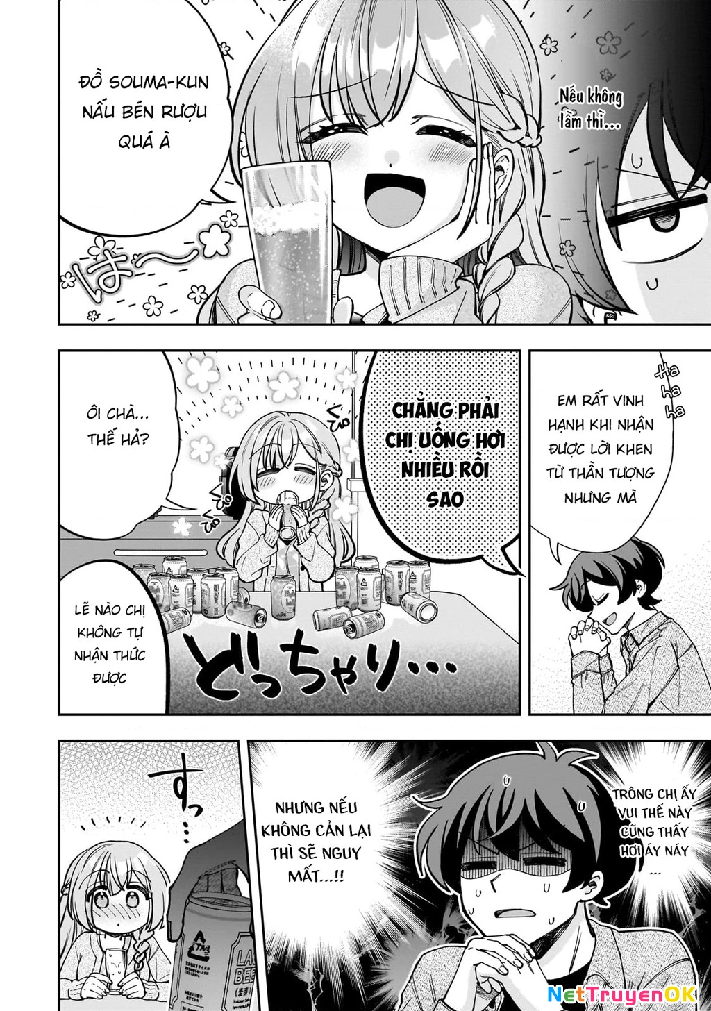 Net no "Oshi" to Real no "Oshi" ga Tonari ni Hikkoshite Kita Chapter 7 - Trang 2