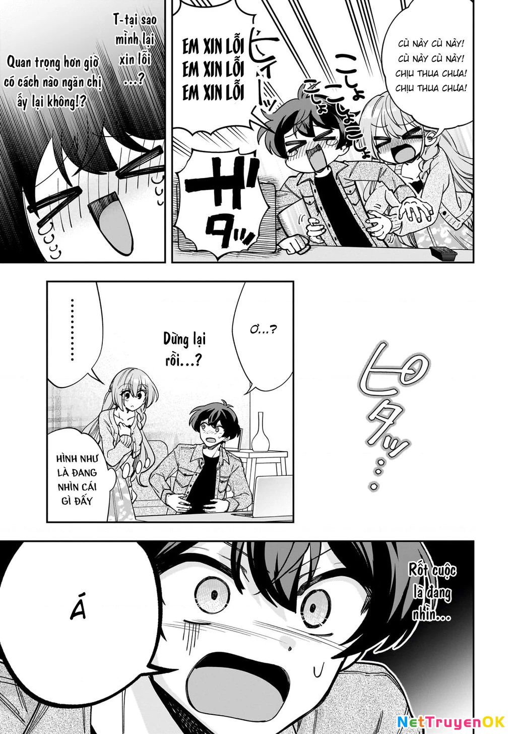 Net no "Oshi" to Real no "Oshi" ga Tonari ni Hikkoshite Kita Chapter 7 - Trang 2