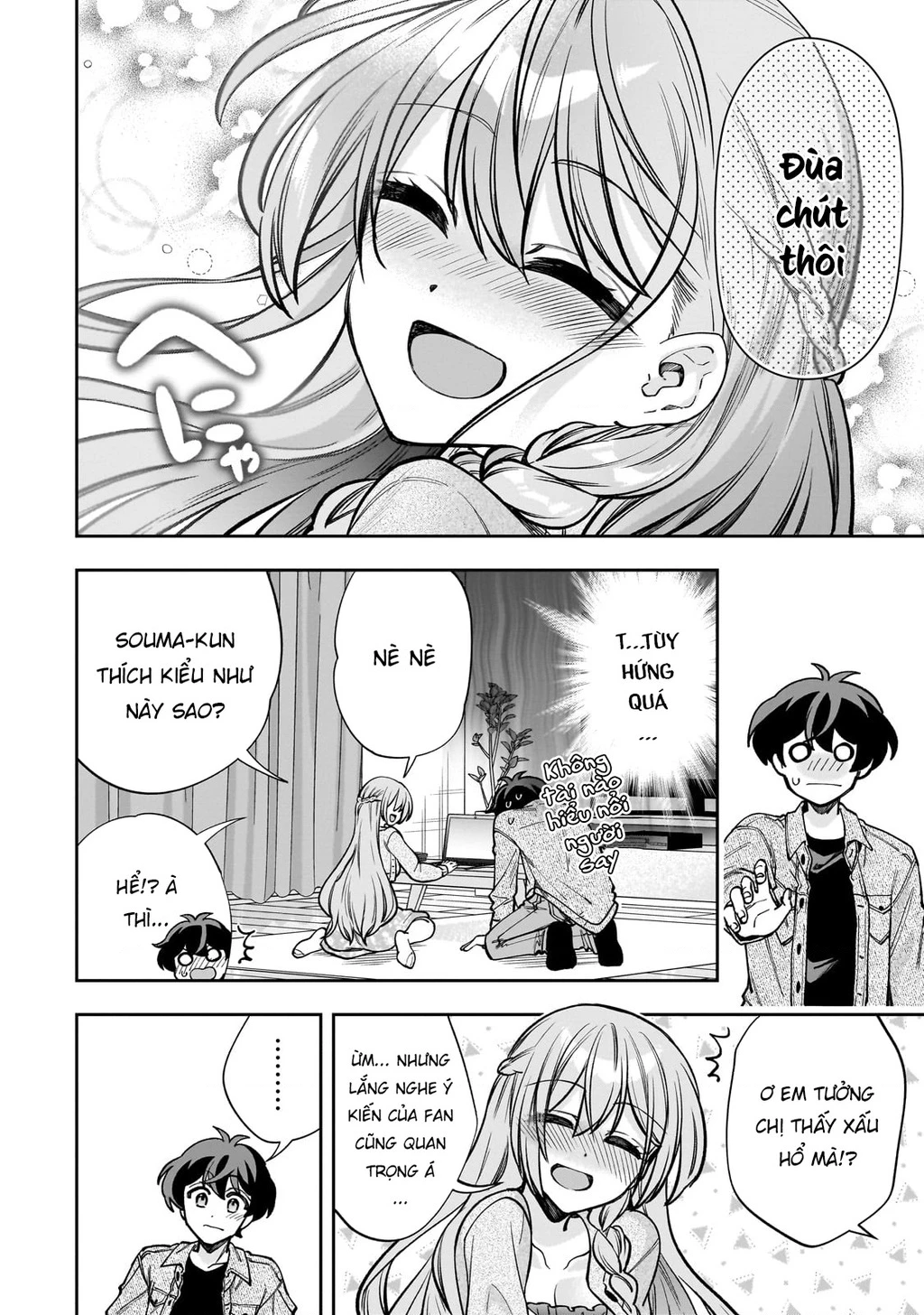 Net no "Oshi" to Real no "Oshi" ga Tonari ni Hikkoshite Kita Chapter 7 - Trang 2