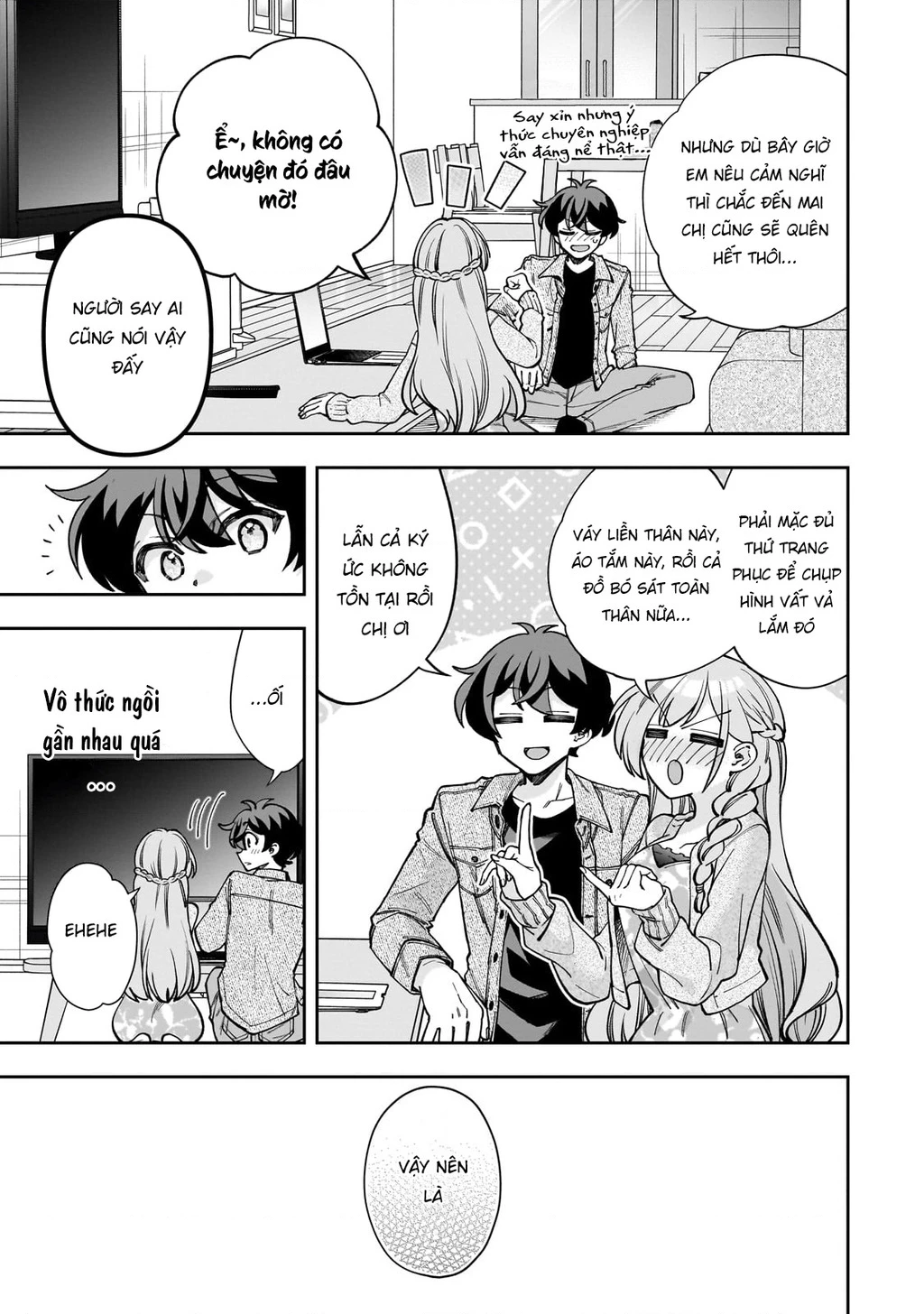 Net no "Oshi" to Real no "Oshi" ga Tonari ni Hikkoshite Kita Chapter 7 - Trang 2