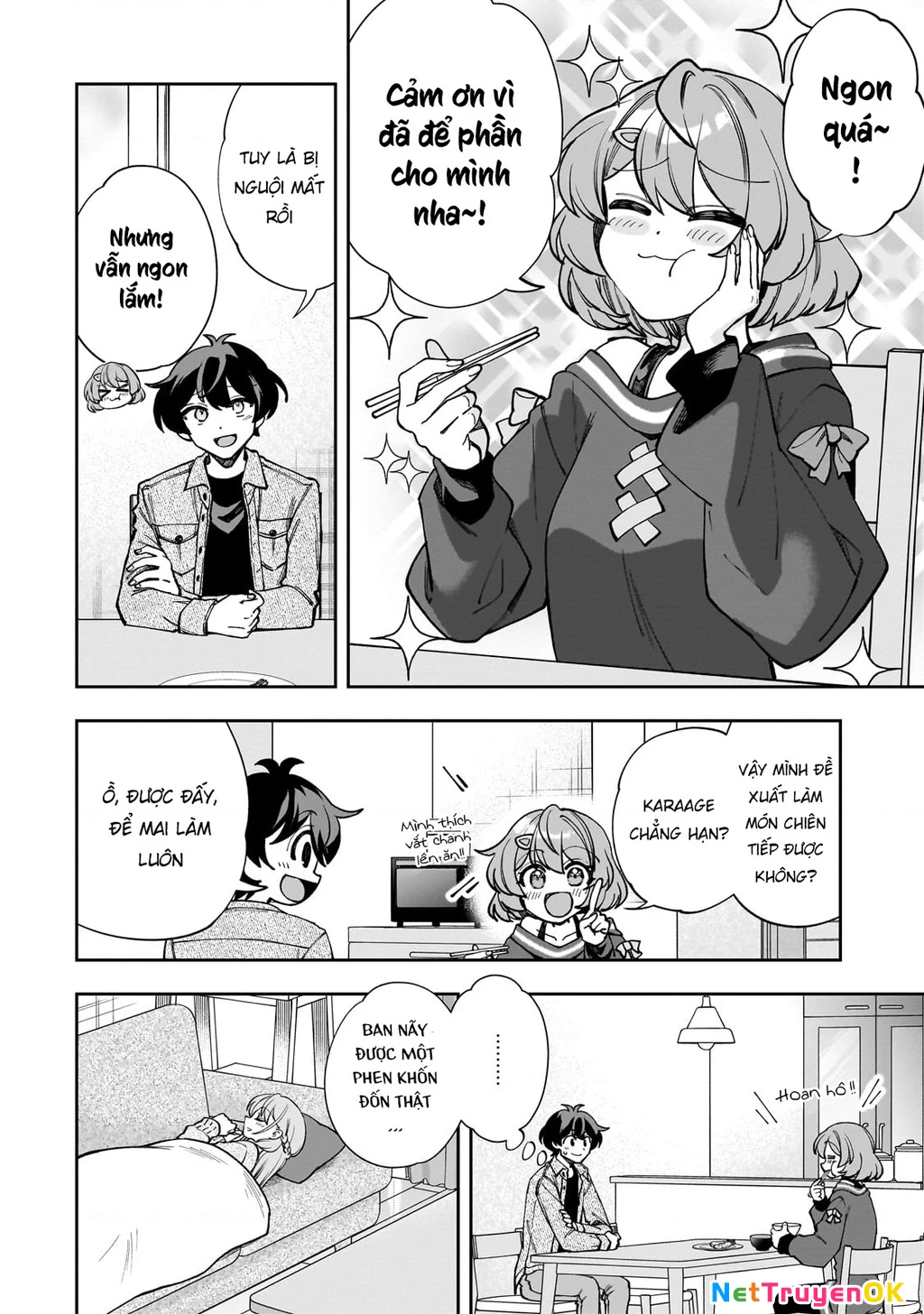 Net no "Oshi" to Real no "Oshi" ga Tonari ni Hikkoshite Kita Chapter 7 - Trang 2