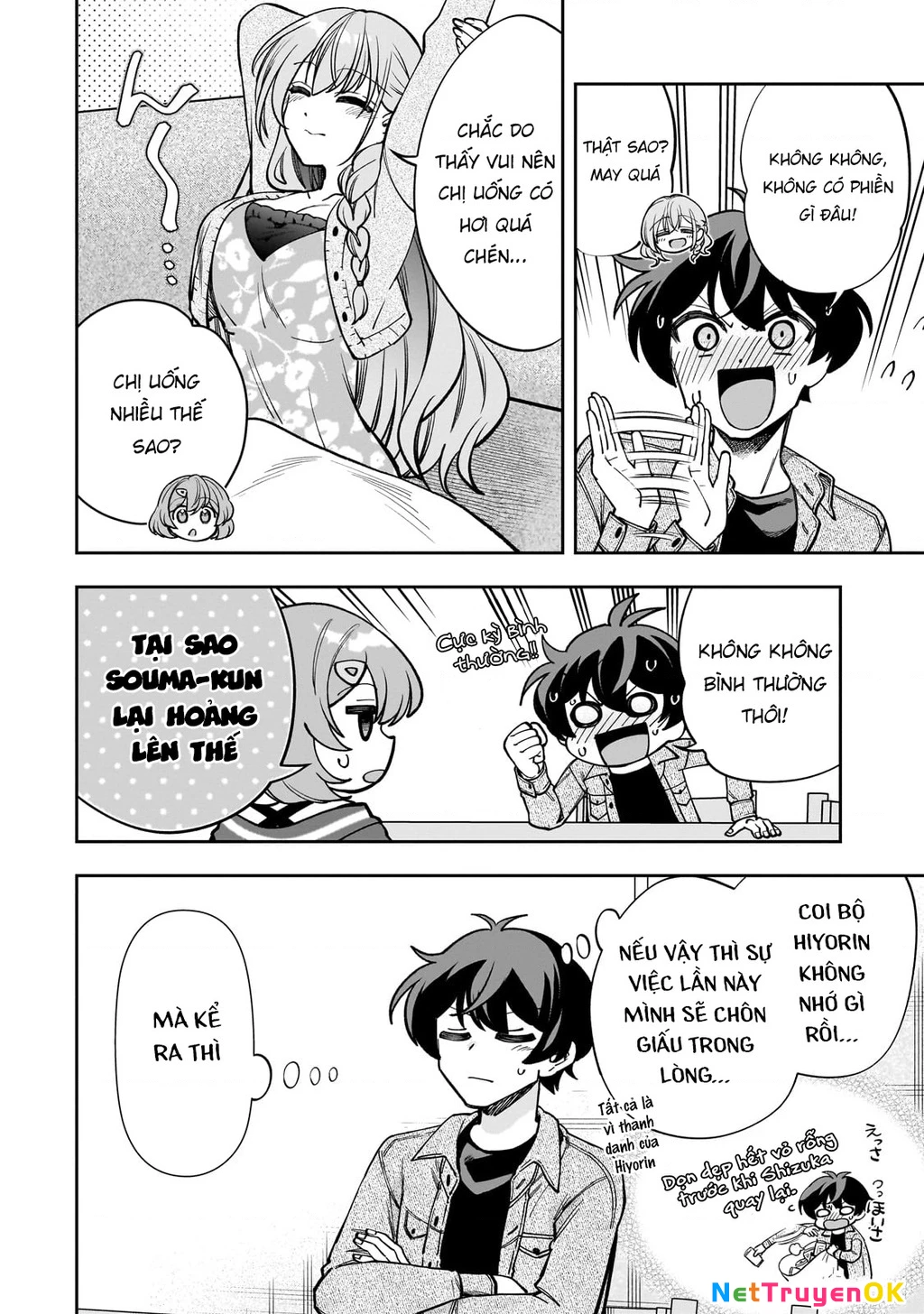 Net no "Oshi" to Real no "Oshi" ga Tonari ni Hikkoshite Kita Chapter 7 - Trang 2