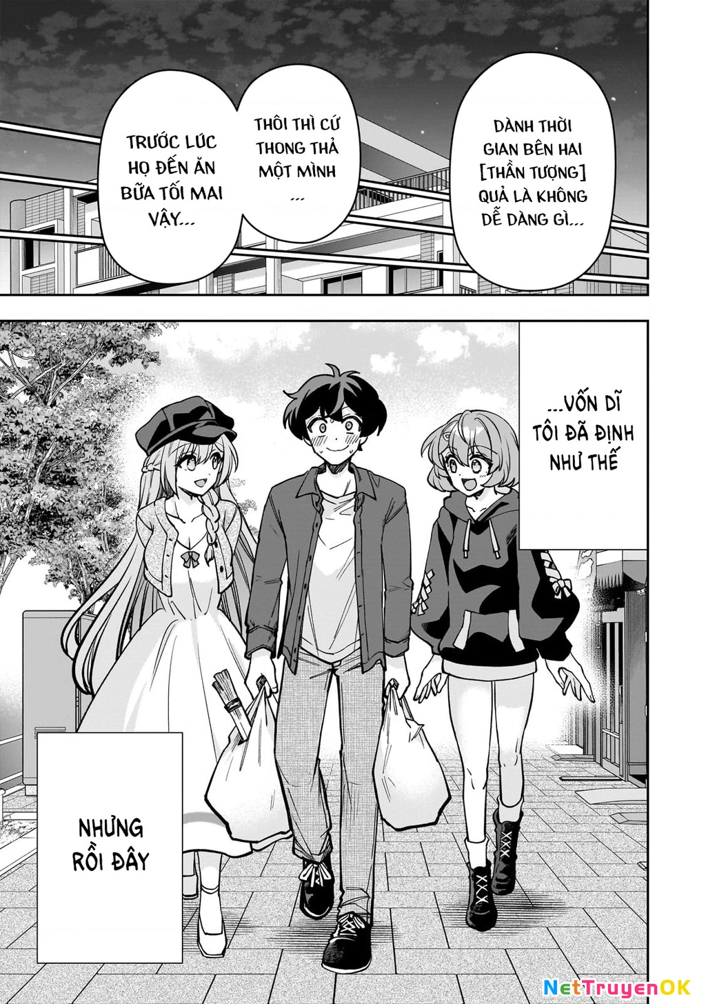 Net no "Oshi" to Real no "Oshi" ga Tonari ni Hikkoshite Kita Chapter 7 - Trang 2