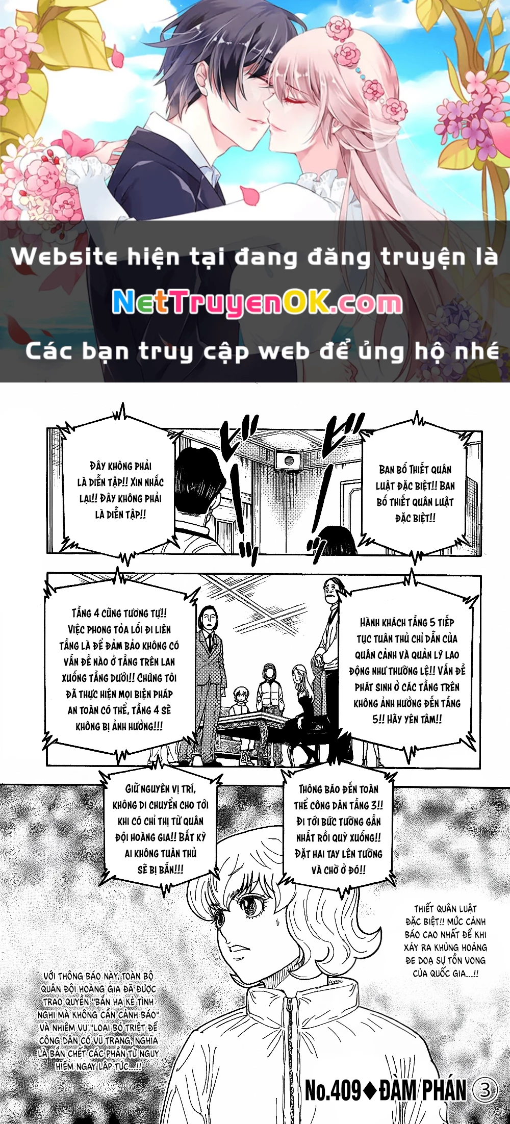 Hunter X Hunter Chapter 409 - Trang 2