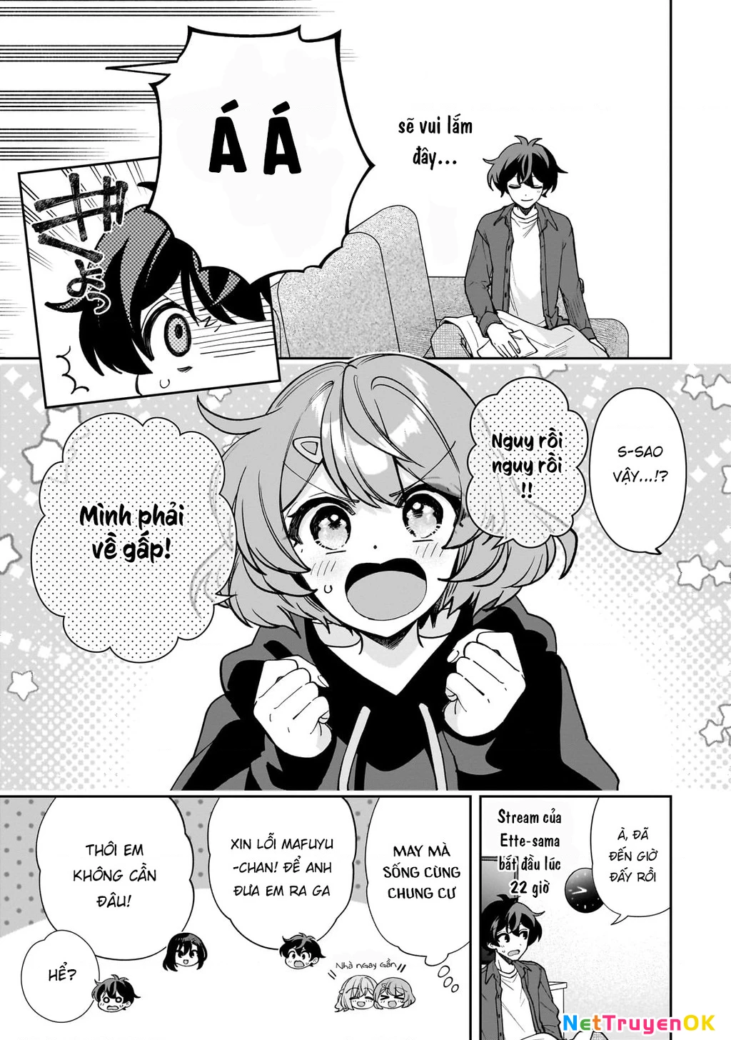 Net no "Oshi" to Real no "Oshi" ga Tonari ni Hikkoshite Kita Chapter 9 - Trang 2
