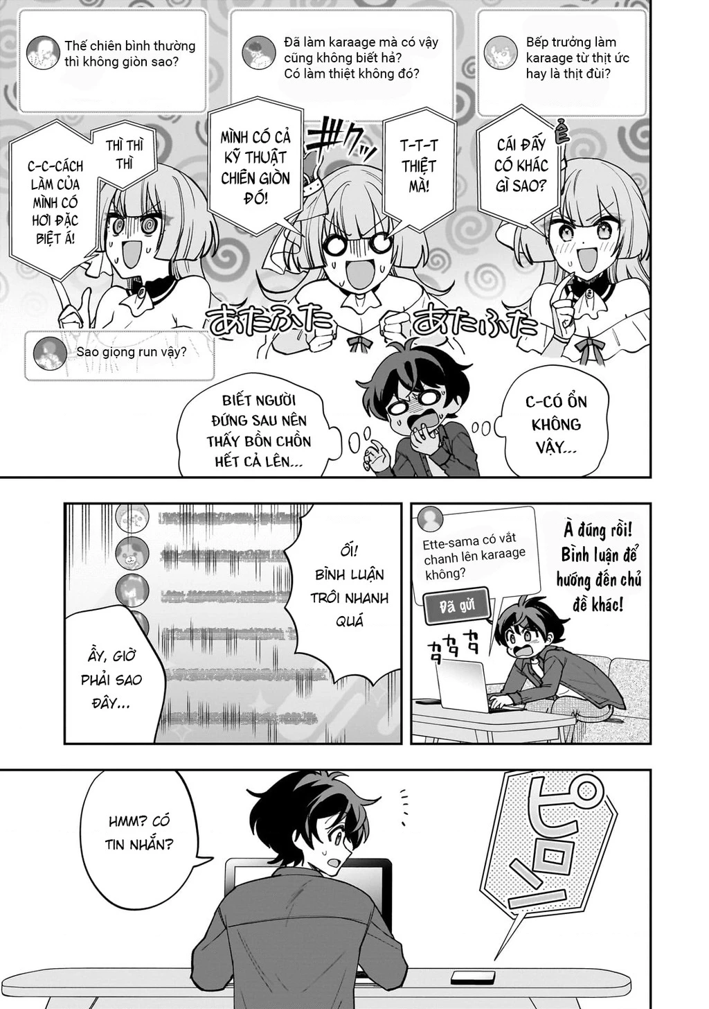 Net no "Oshi" to Real no "Oshi" ga Tonari ni Hikkoshite Kita Chapter 9 - Trang 2