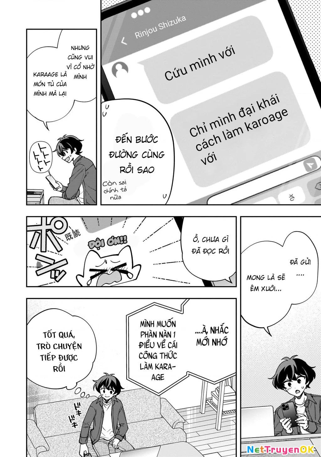 Net no "Oshi" to Real no "Oshi" ga Tonari ni Hikkoshite Kita Chapter 9 - Trang 2