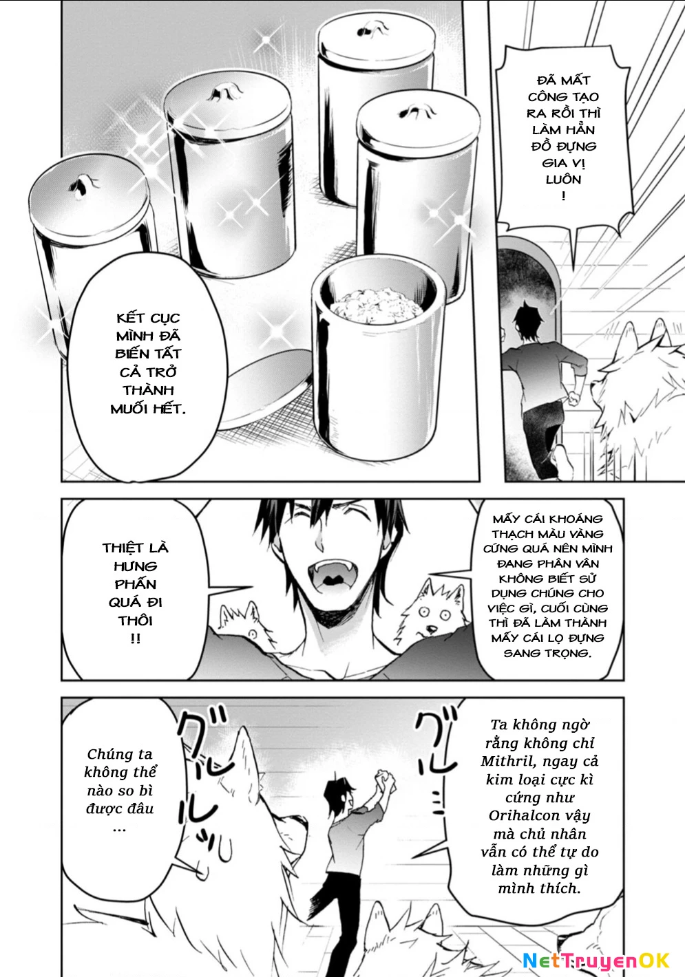 Isekai Ni Otosaretara... Jouka Wa Kihon! - Rơi Vào Dị Giới, Tôi Chủ Yếu Đi Thanh Tẩy! Chapter 12 - Trang 2