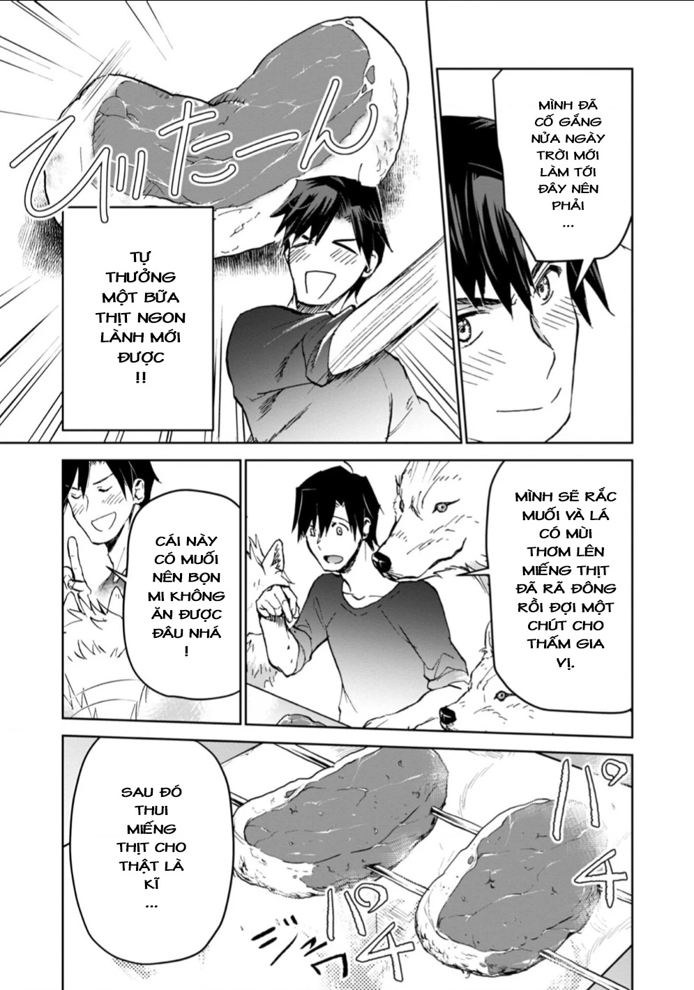 Isekai Ni Otosaretara... Jouka Wa Kihon! - Rơi Vào Dị Giới, Tôi Chủ Yếu Đi Thanh Tẩy! Chapter 12 - Trang 2