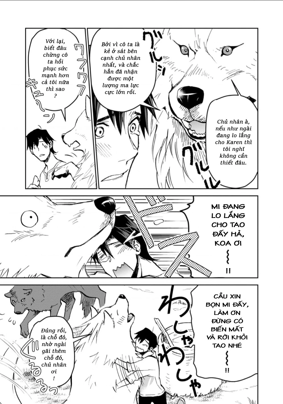 Isekai Ni Otosaretara... Jouka Wa Kihon! - Rơi Vào Dị Giới, Tôi Chủ Yếu Đi Thanh Tẩy! Chapter 12 - Trang 2