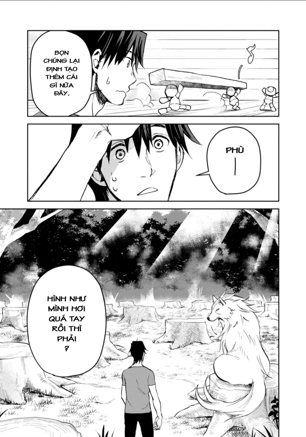 Isekai Ni Otosaretara... Jouka Wa Kihon! - Rơi Vào Dị Giới, Tôi Chủ Yếu Đi Thanh Tẩy! Chapter 12 - Trang 2