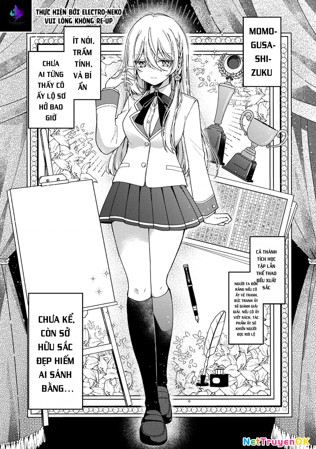 Momogusa-san ga Momogusa Sugiru!! Chapter 1 - Trang 2