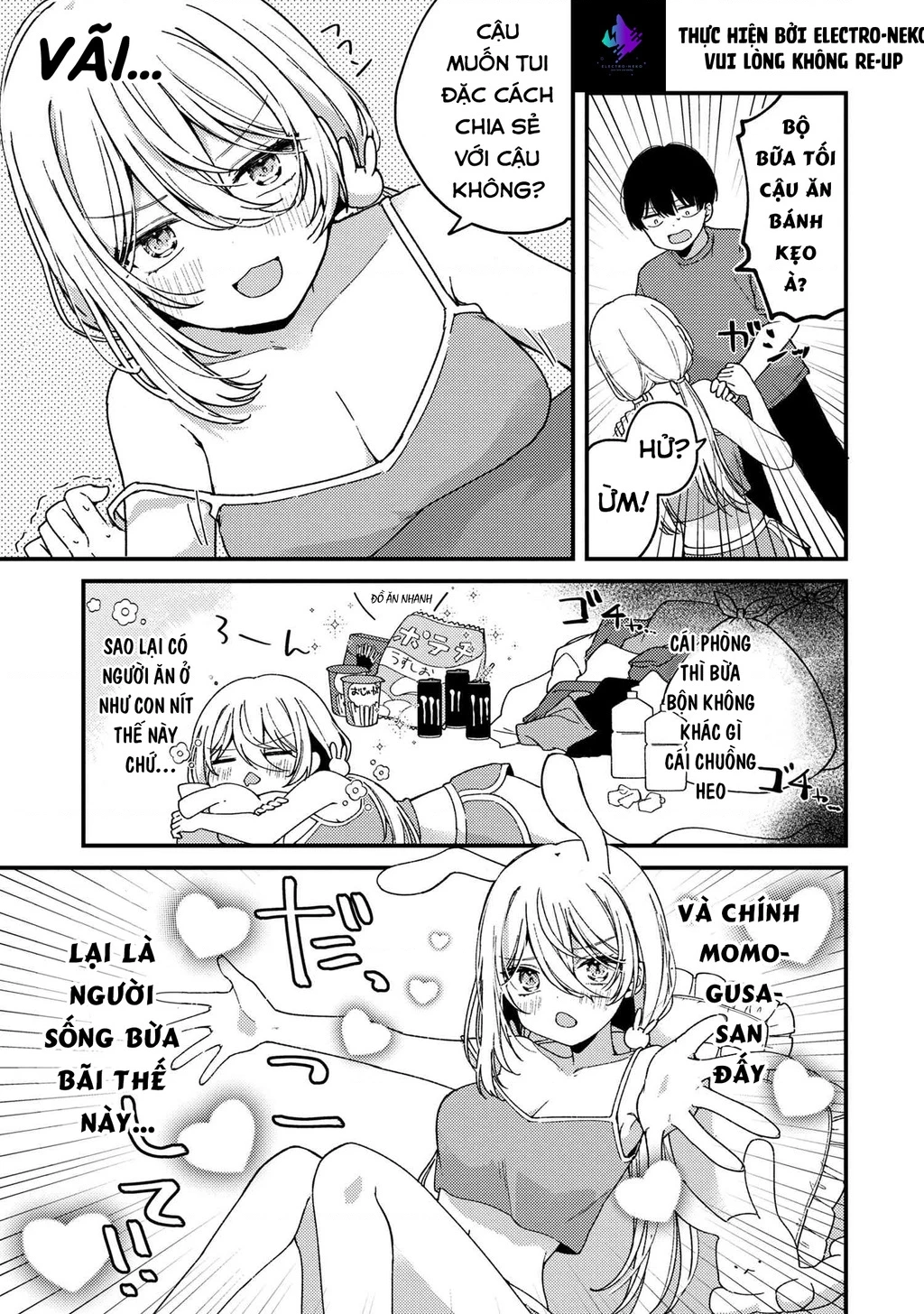 Momogusa-san ga Momogusa Sugiru!! Chapter 1 - Trang 2