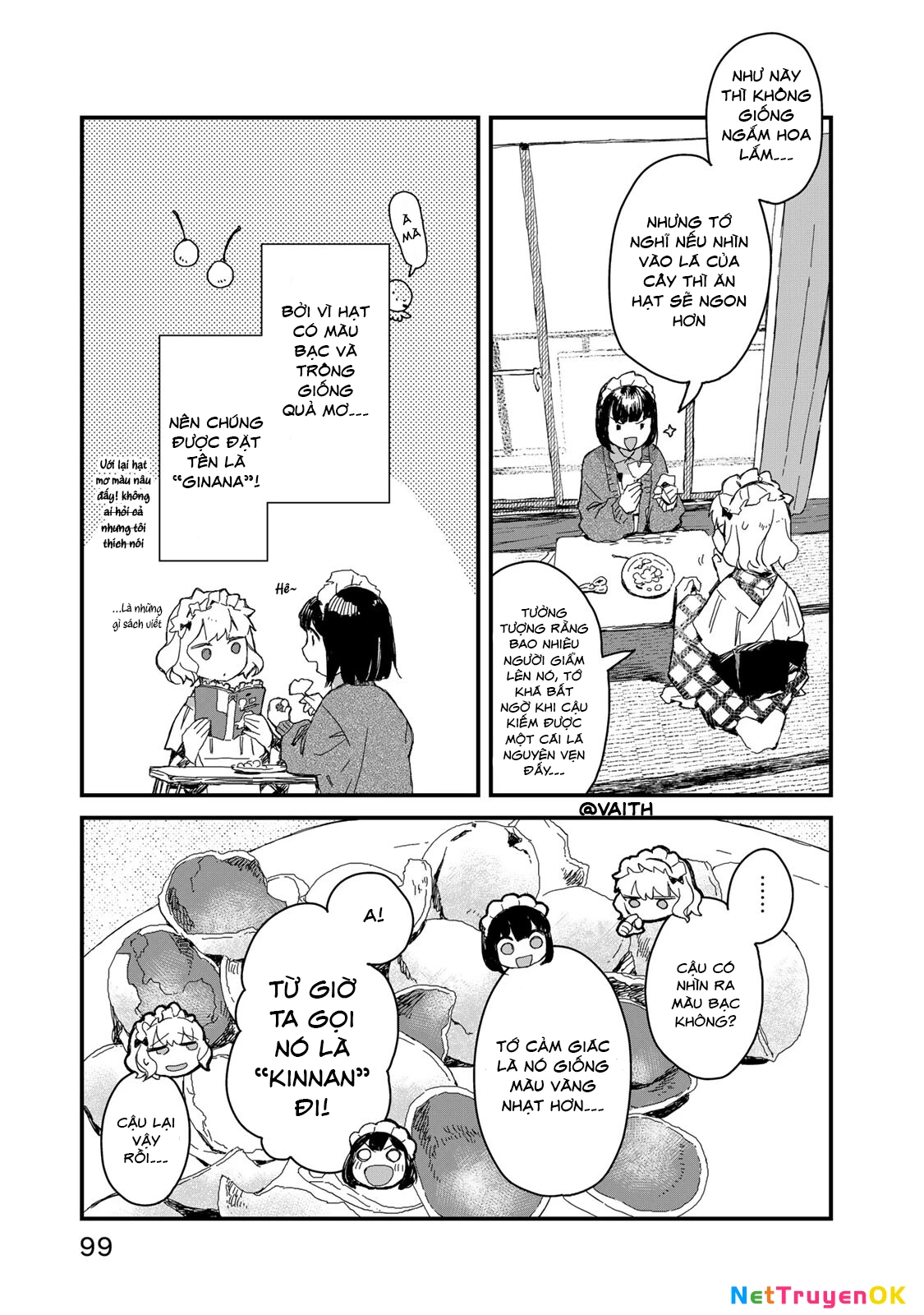 Maid-San Wa Taberu Dake Chapter 37 - Trang 4