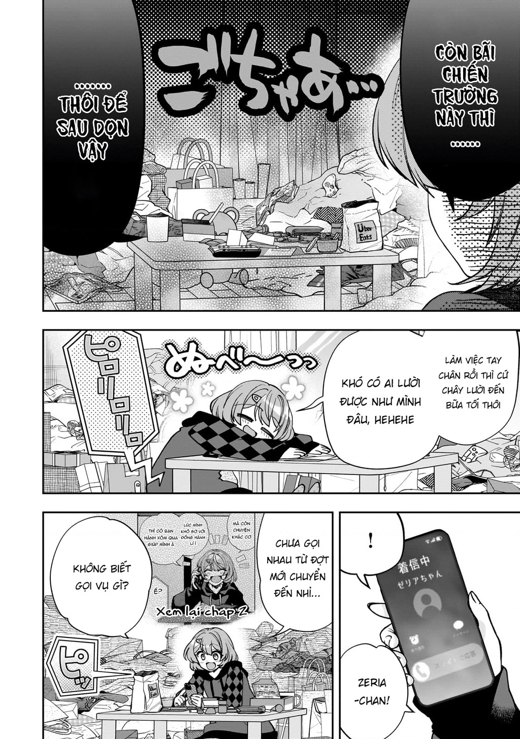 Net no "Oshi" to Real no "Oshi" ga Tonari ni Hikkoshite Kita Chapter 10 - Trang 2