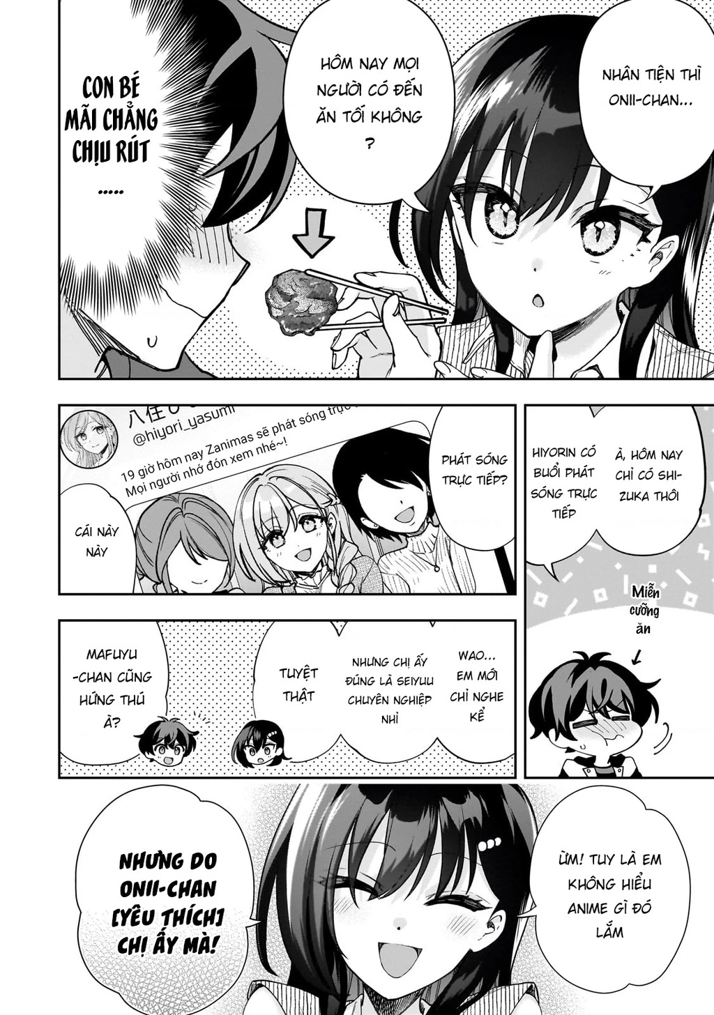 Net no "Oshi" to Real no "Oshi" ga Tonari ni Hikkoshite Kita Chapter 10 - Trang 2