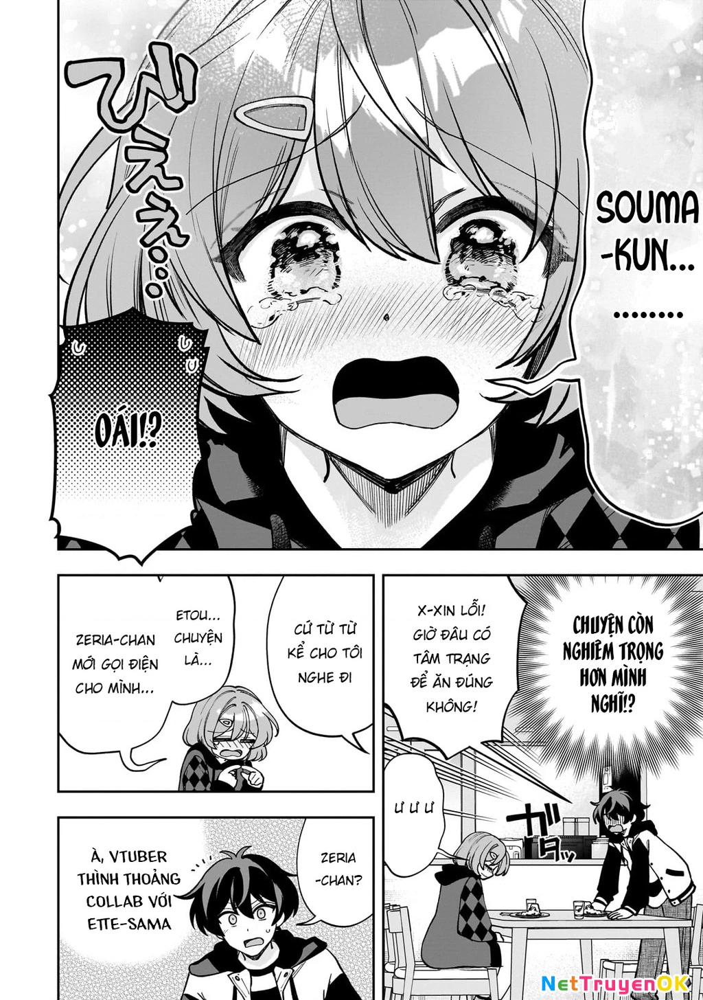 Net no "Oshi" to Real no "Oshi" ga Tonari ni Hikkoshite Kita Chapter 10 - Trang 2