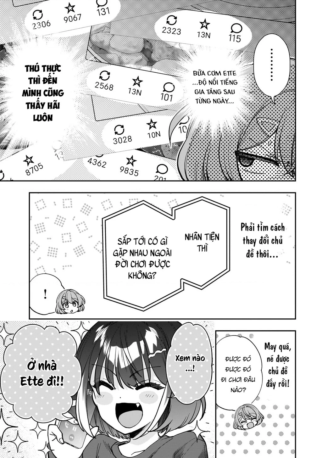 Net no "Oshi" to Real no "Oshi" ga Tonari ni Hikkoshite Kita Chapter 10 - Trang 2