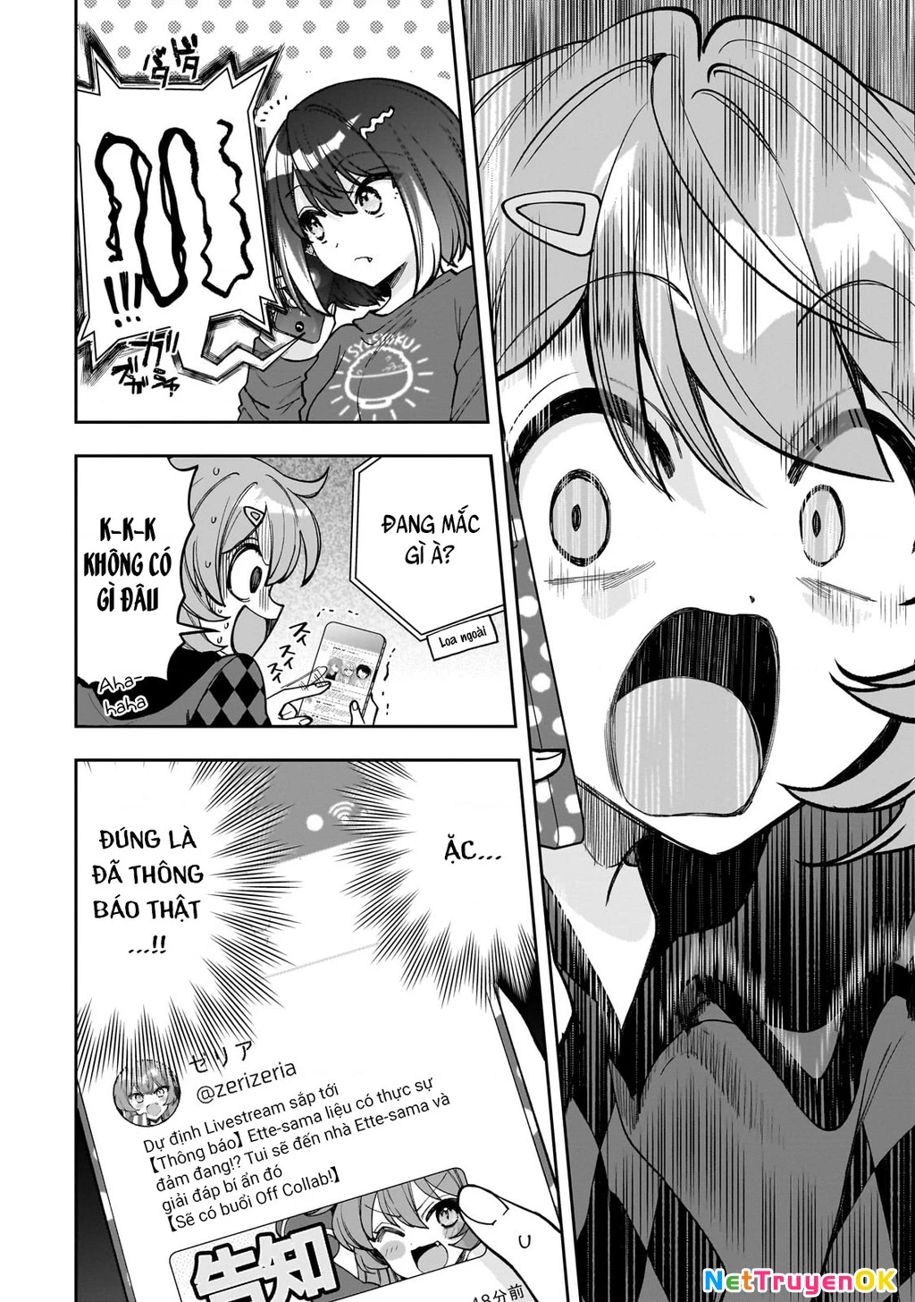 Net no "Oshi" to Real no "Oshi" ga Tonari ni Hikkoshite Kita Chapter 10 - Trang 2