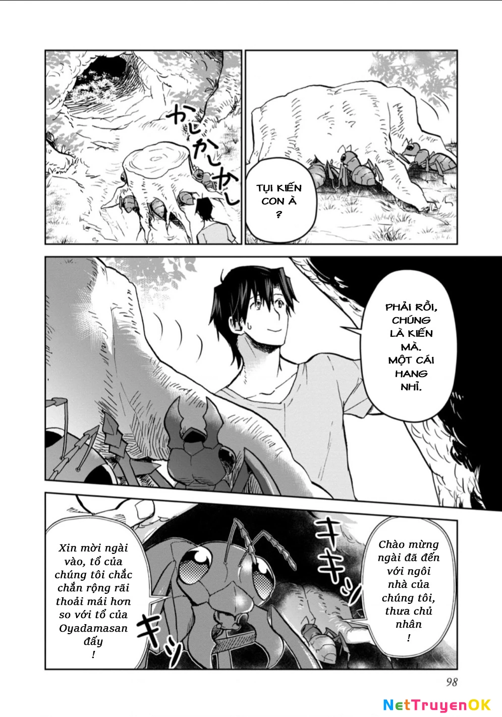 Isekai Ni Otosaretara... Jouka Wa Kihon! - Rơi Vào Dị Giới, Tôi Chủ Yếu Đi Thanh Tẩy! Chapter 13 - Trang 2