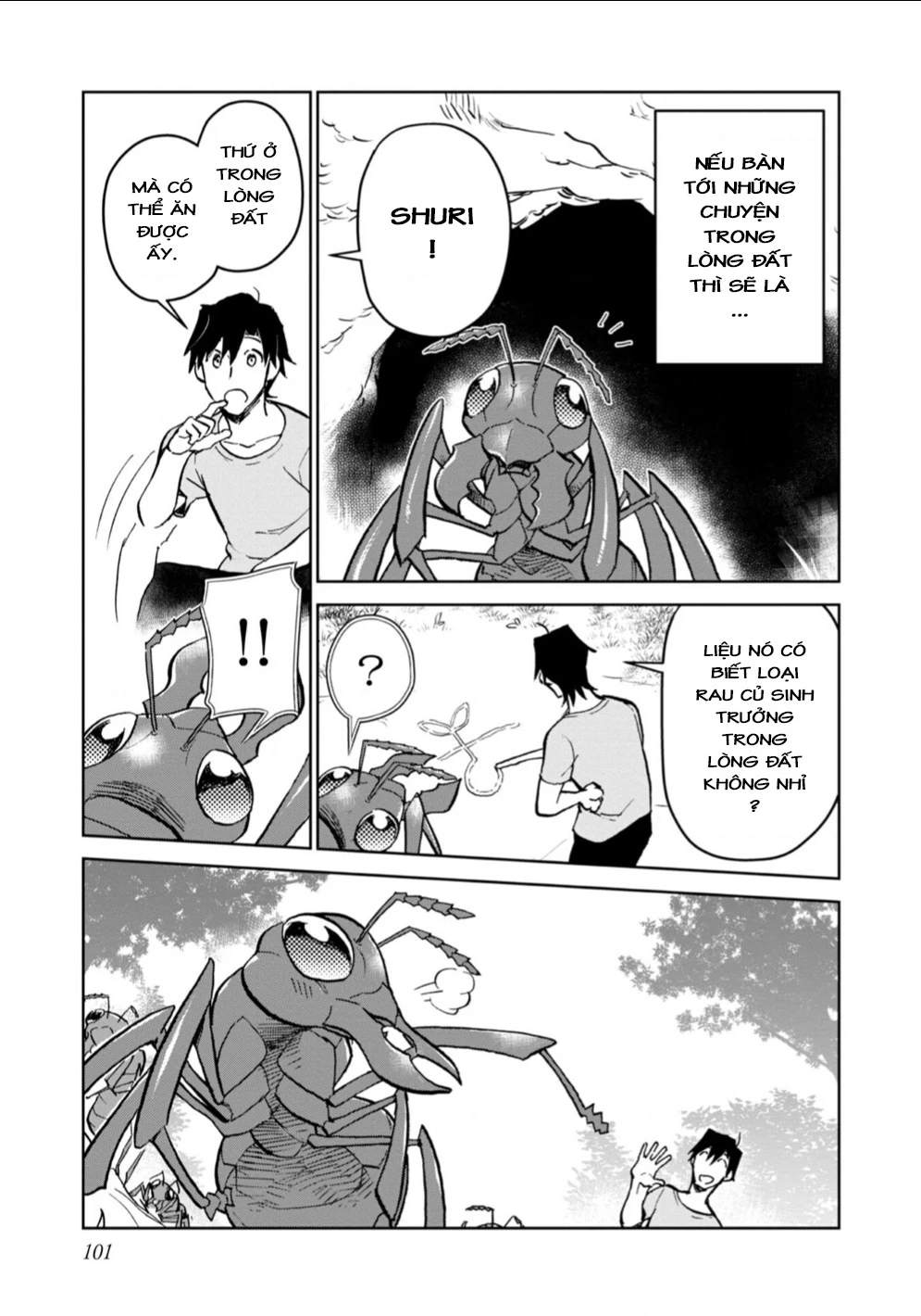 Isekai Ni Otosaretara... Jouka Wa Kihon! - Rơi Vào Dị Giới, Tôi Chủ Yếu Đi Thanh Tẩy! Chapter 13 - Trang 2